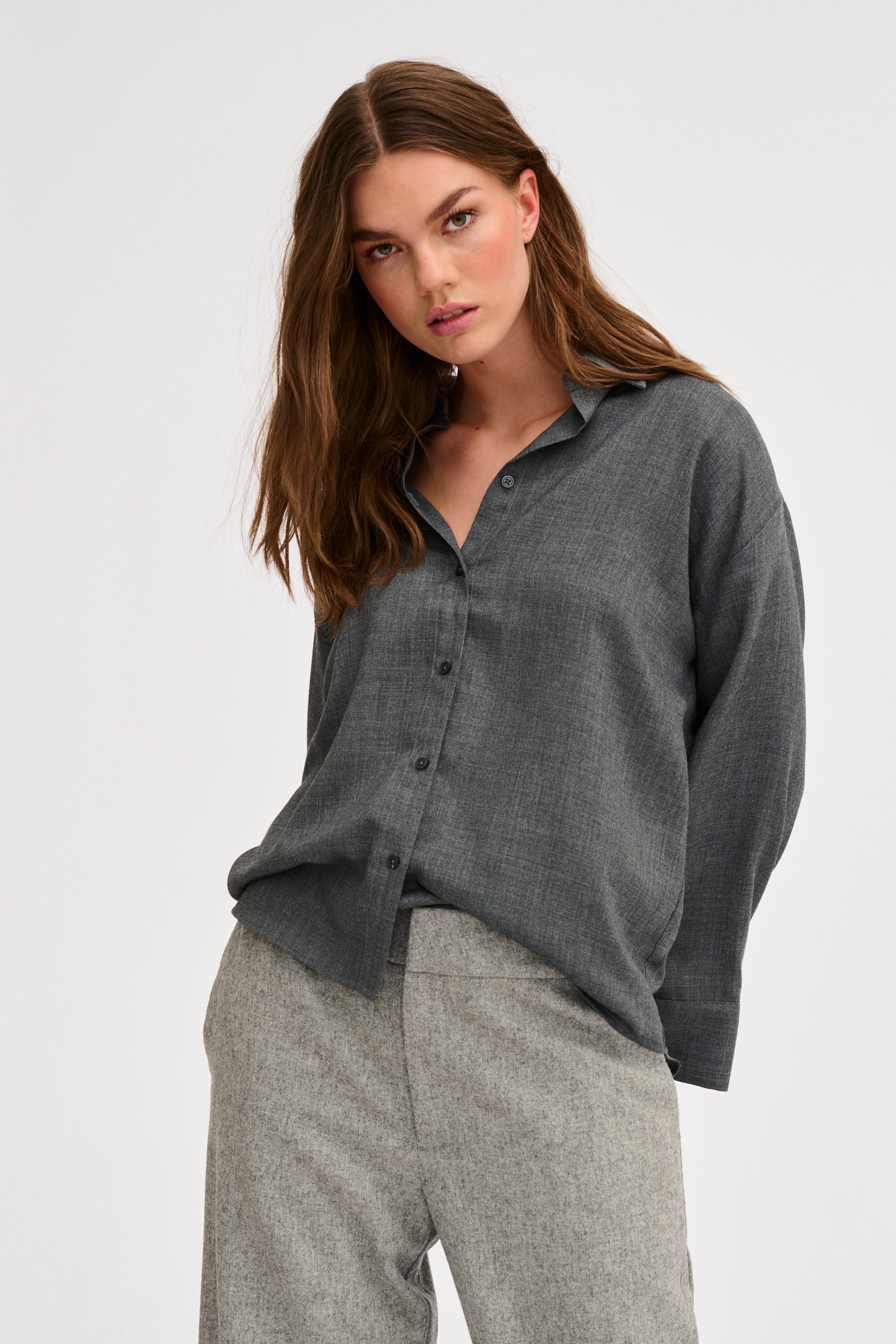 Silje AliceMW Shirt, Grey