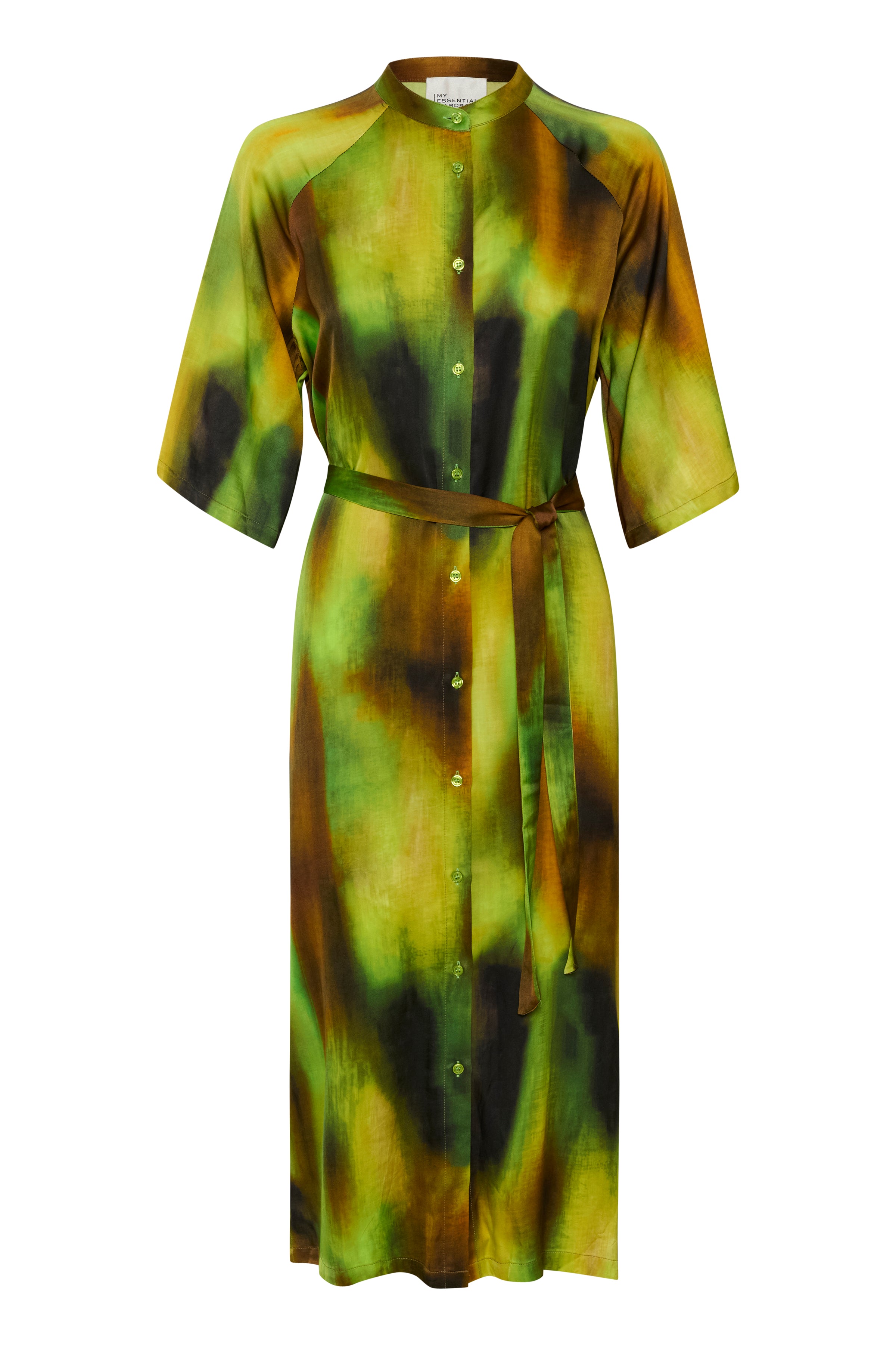 TamaraMW Long Shirtdress, Forrest Green