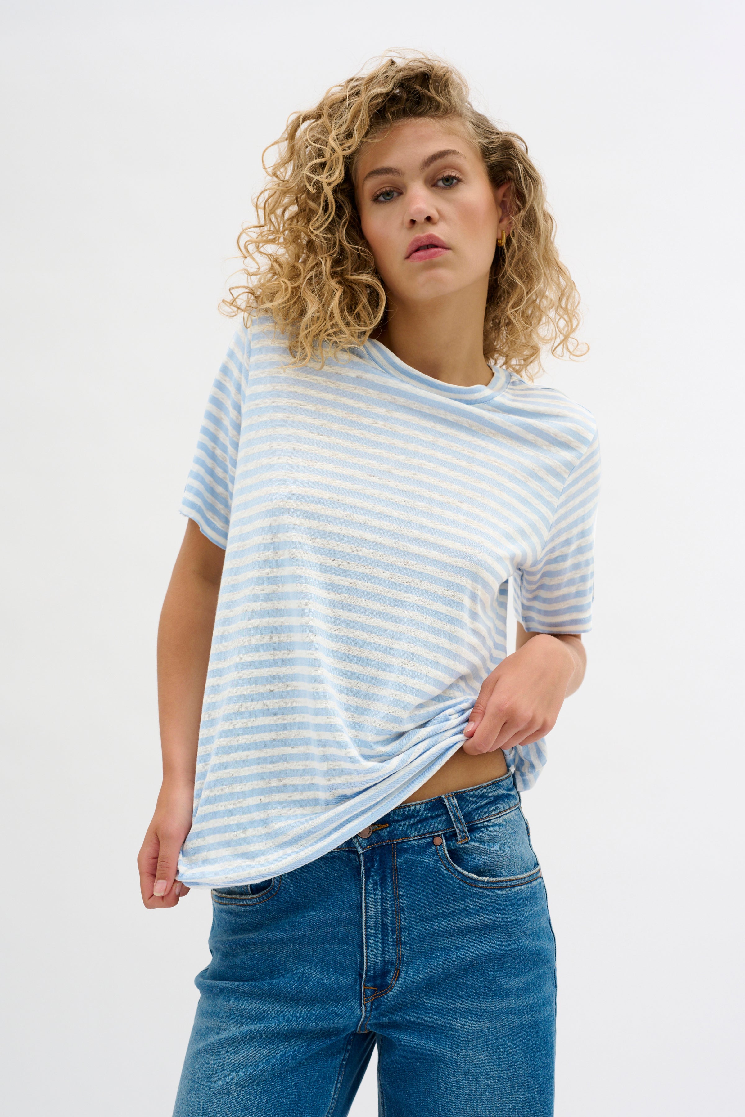 My Essential Wardrobe Lisa Tee, Blue