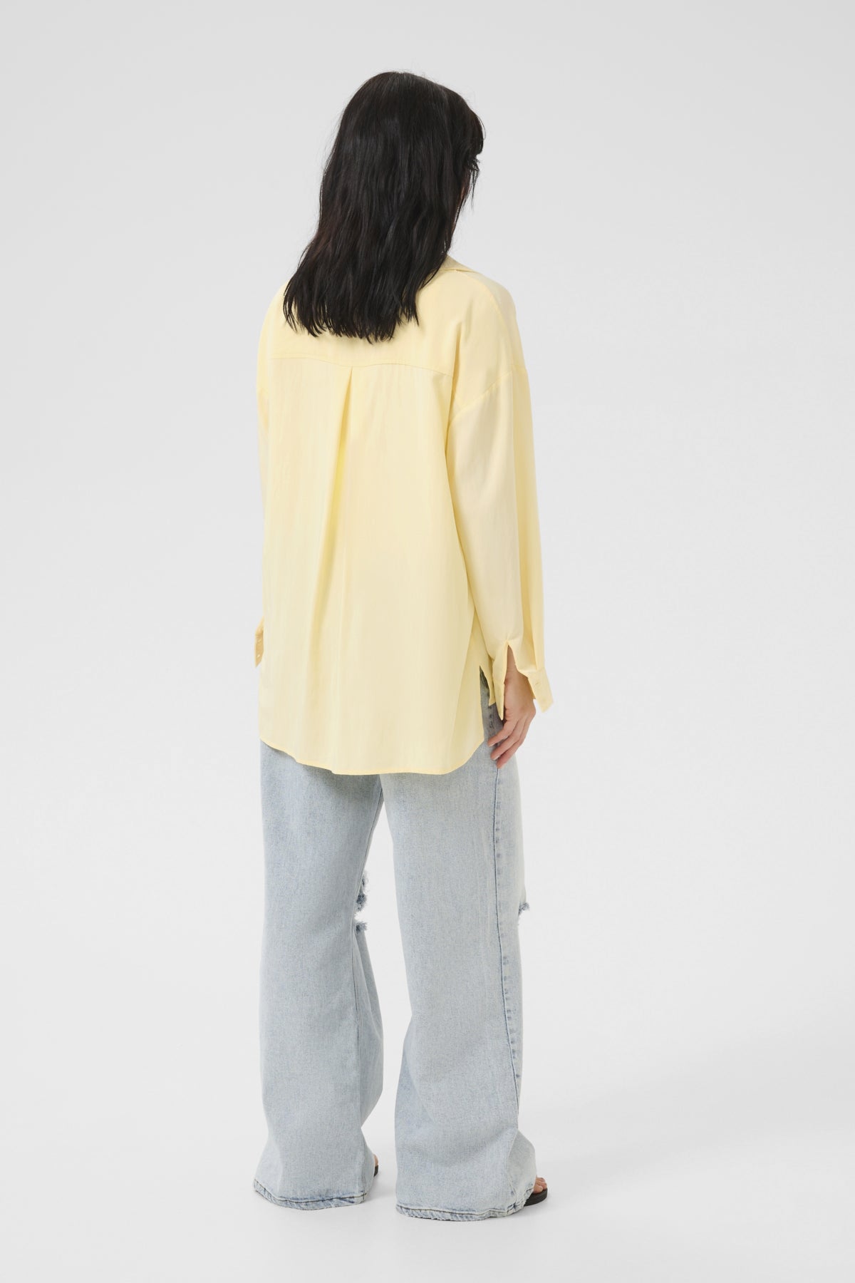 My Essential Wardrobe Gilda Shirt, Pastel Yellow