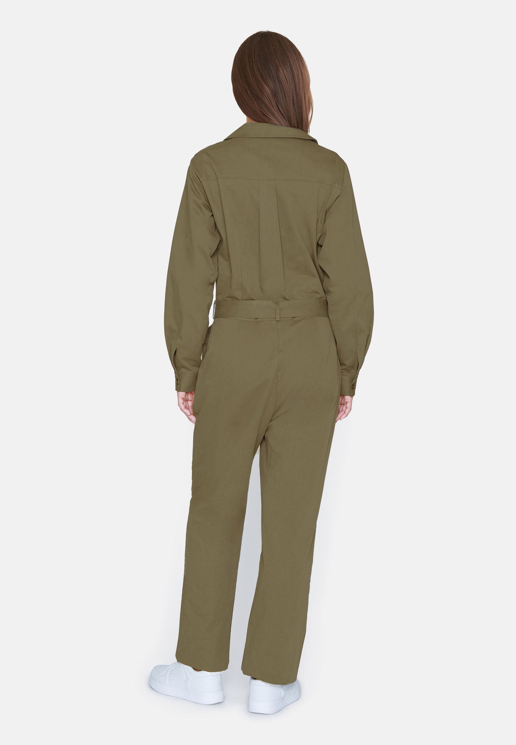 Sisters Point Espa Jumpsuit, Army