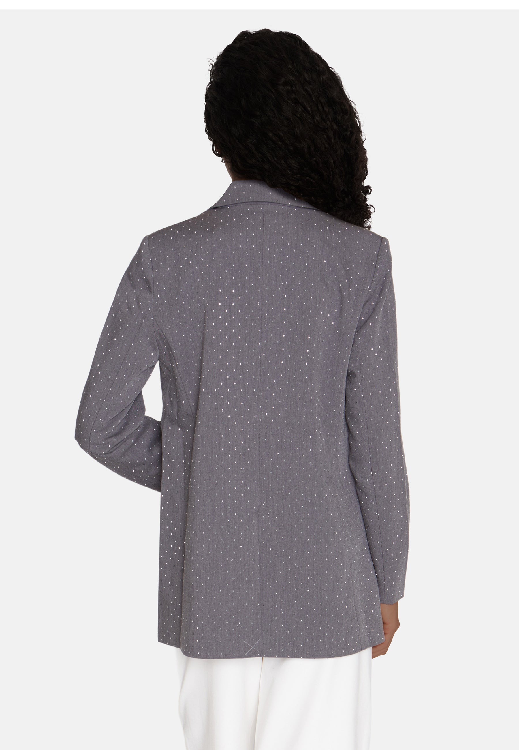 Love and Divine Love1021 Blazer, Grey