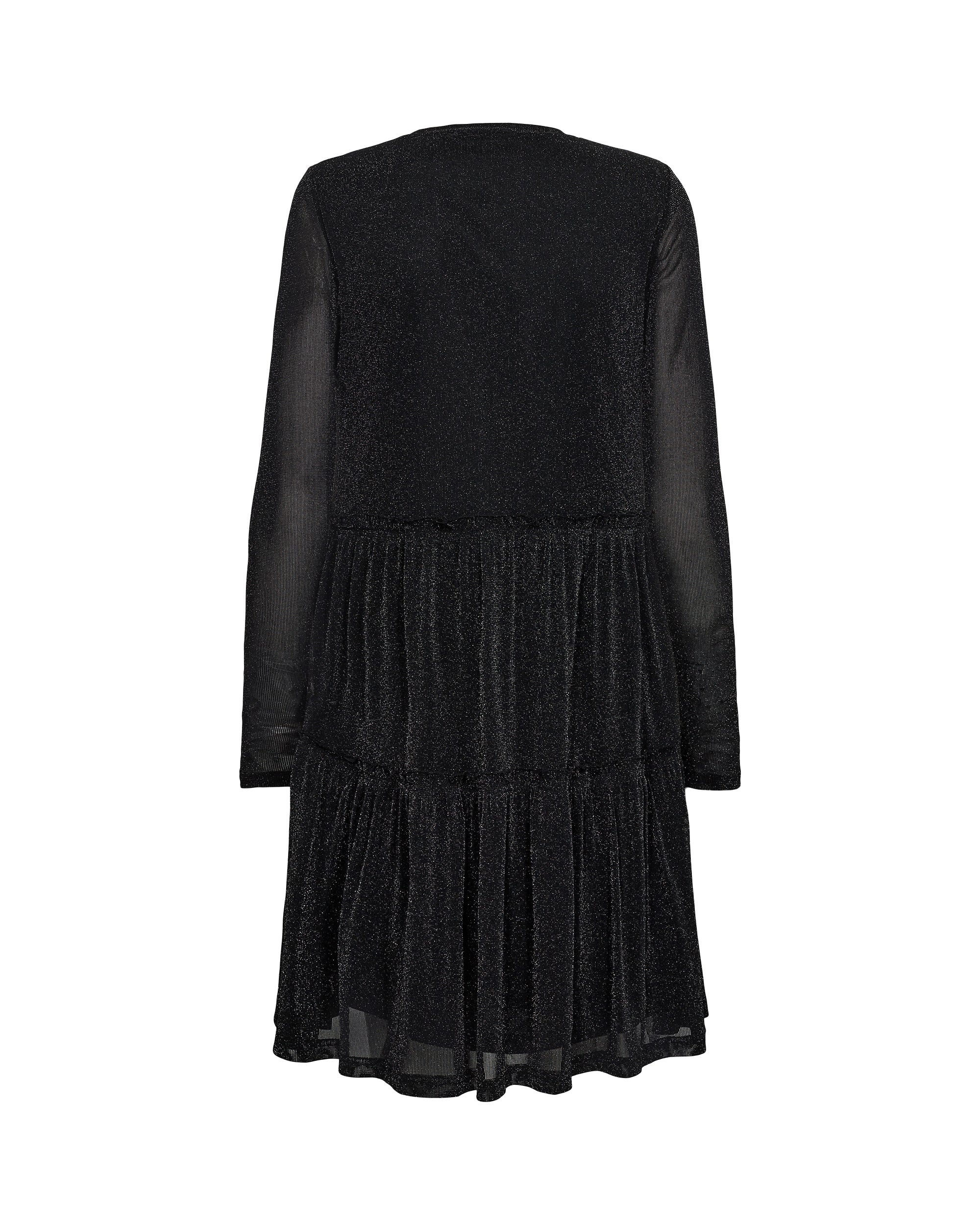 Moves Huma Dress, Black glitter