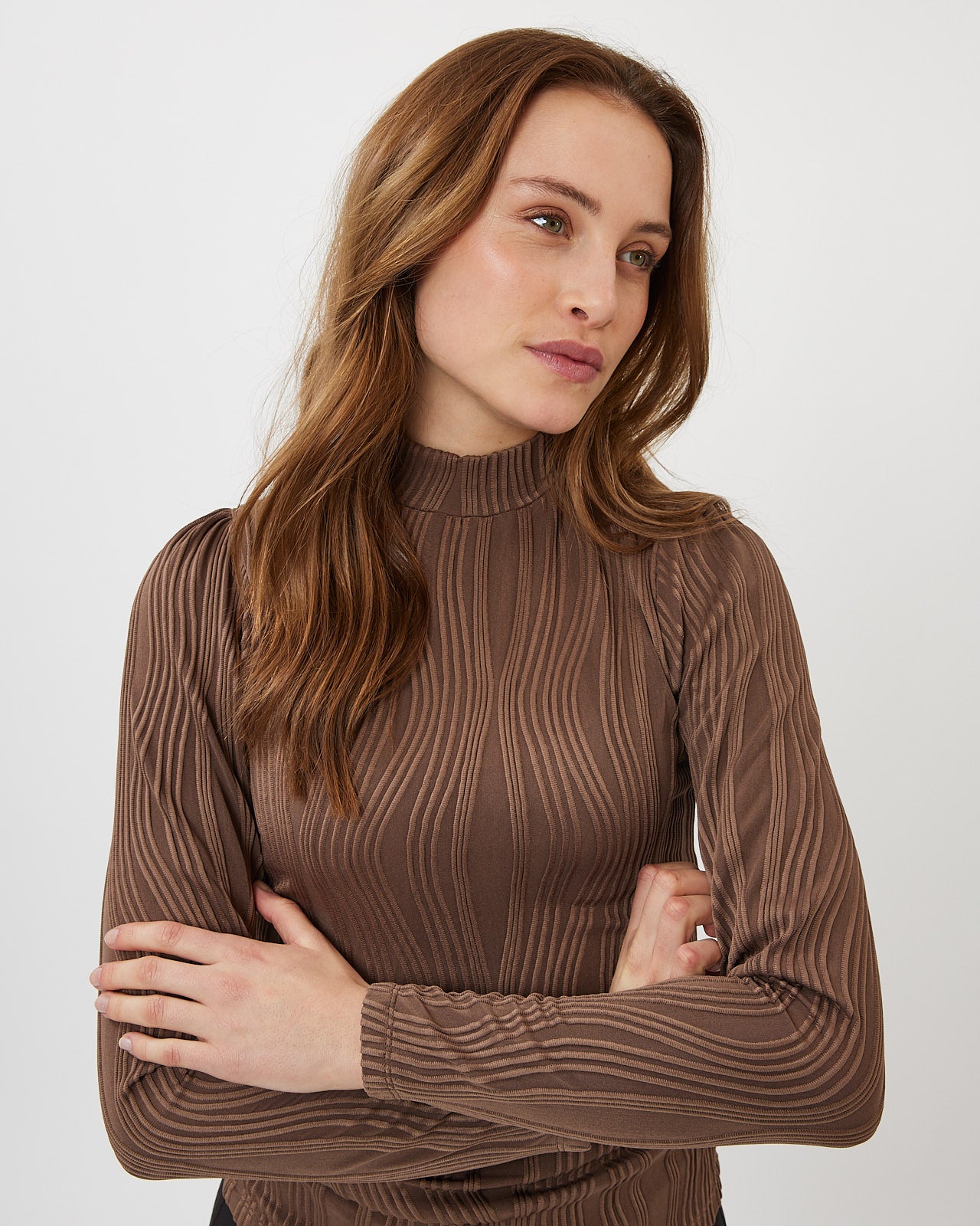 Moves Fienne top, brun