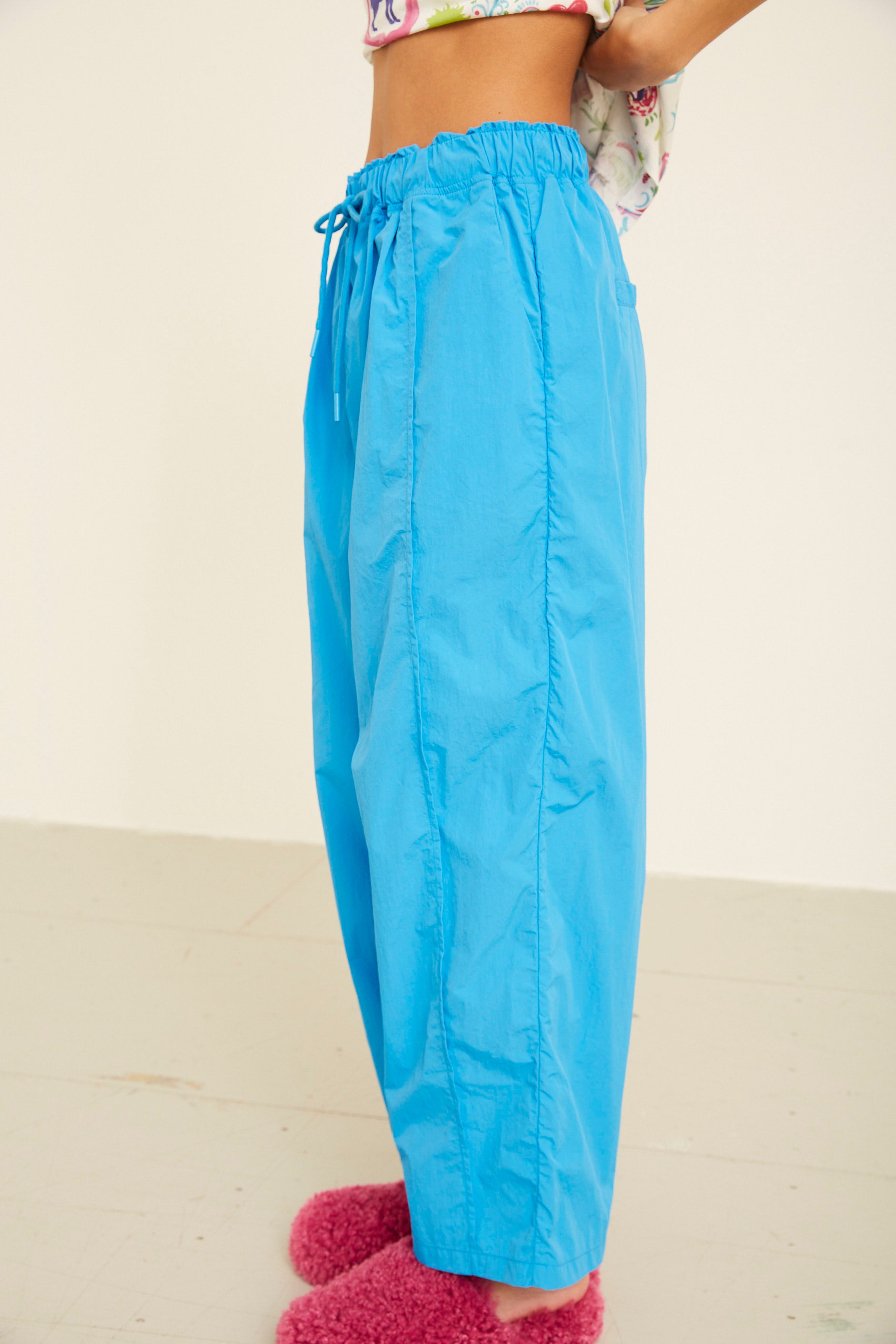 Hunkøn Polly Parachute Pants, blue