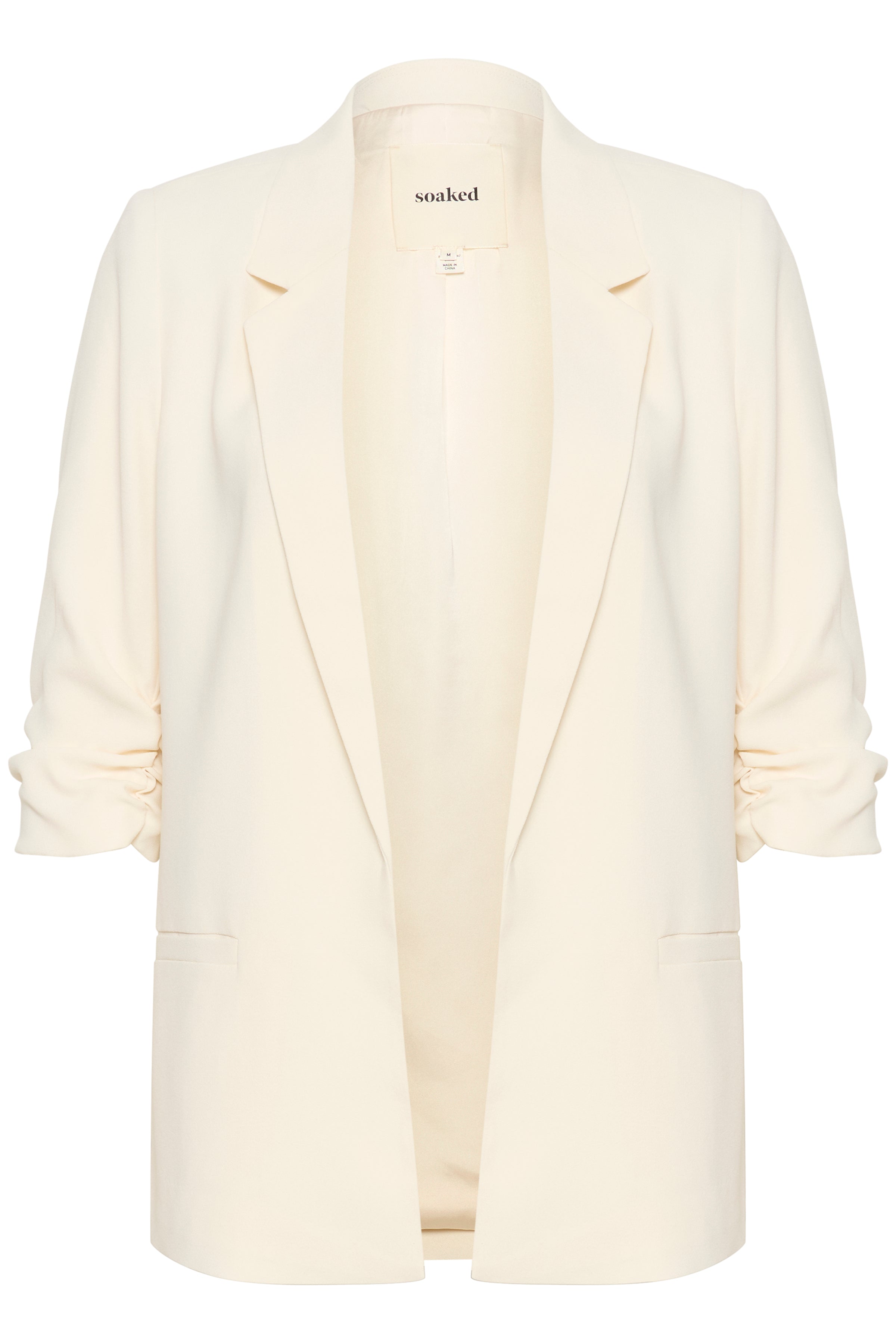 Soaked Shirley Blazer, Beige