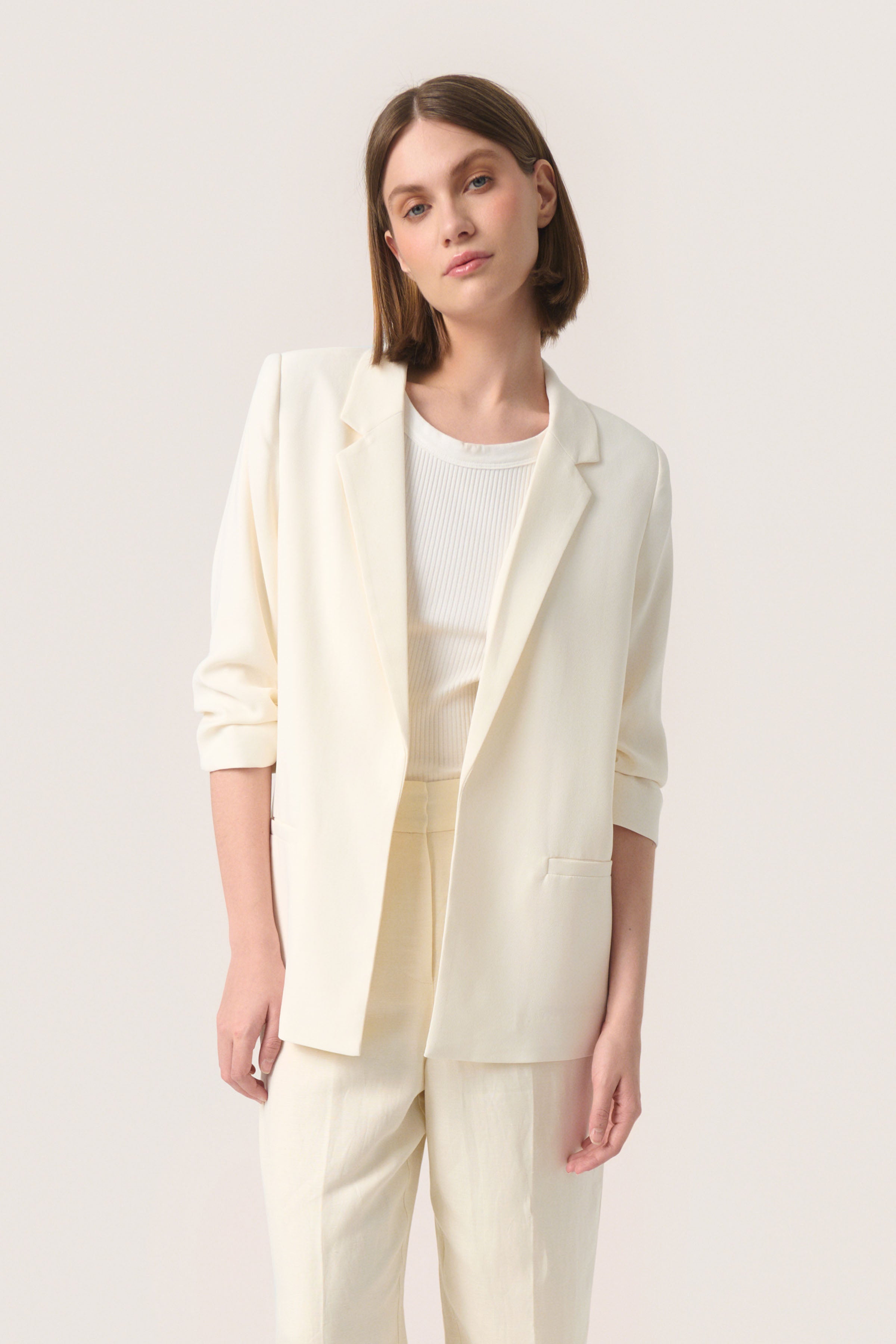 Soaked Shirley Blazer, Beige