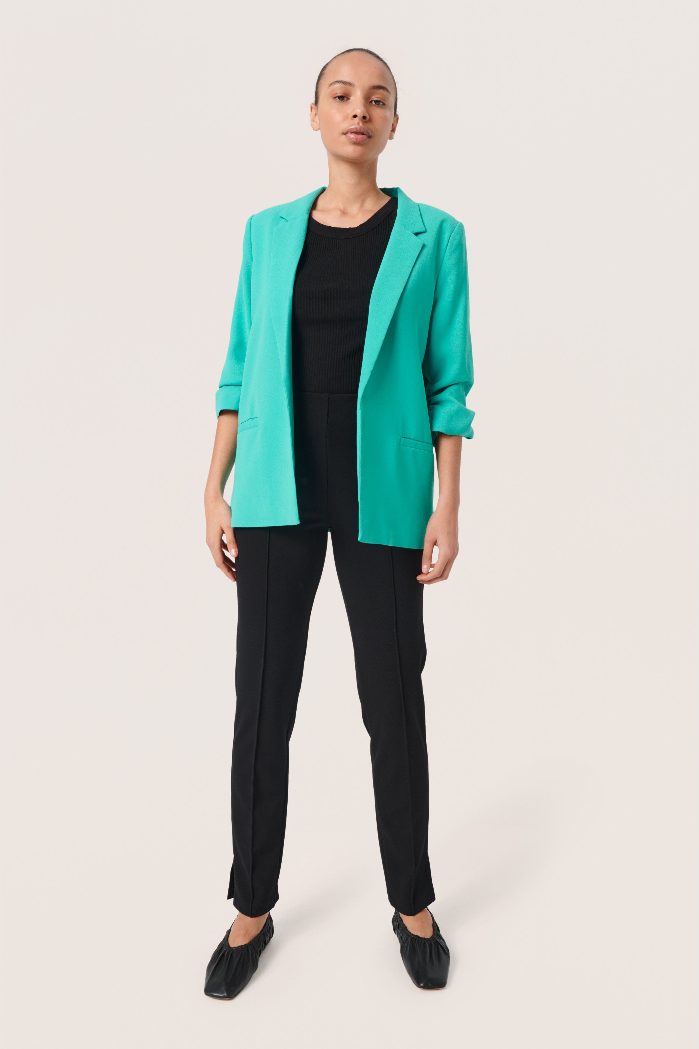 Soaked Shirley Blazer, Green