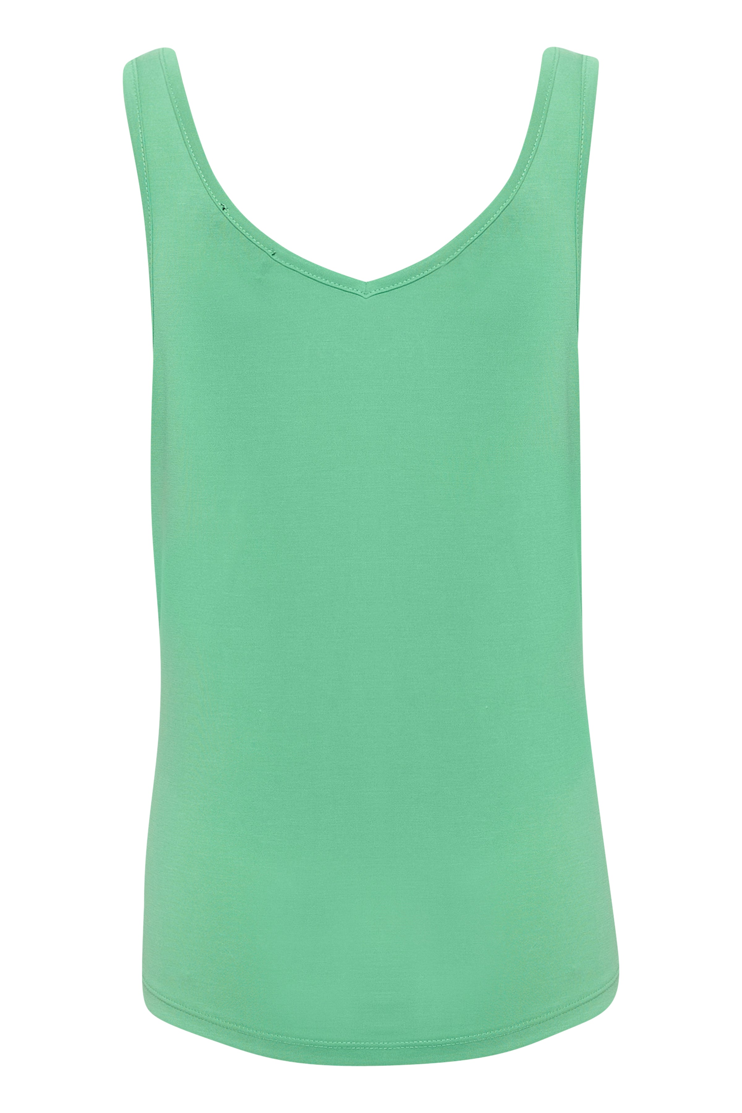 Soaked Columbine Tank Top, Sea Green