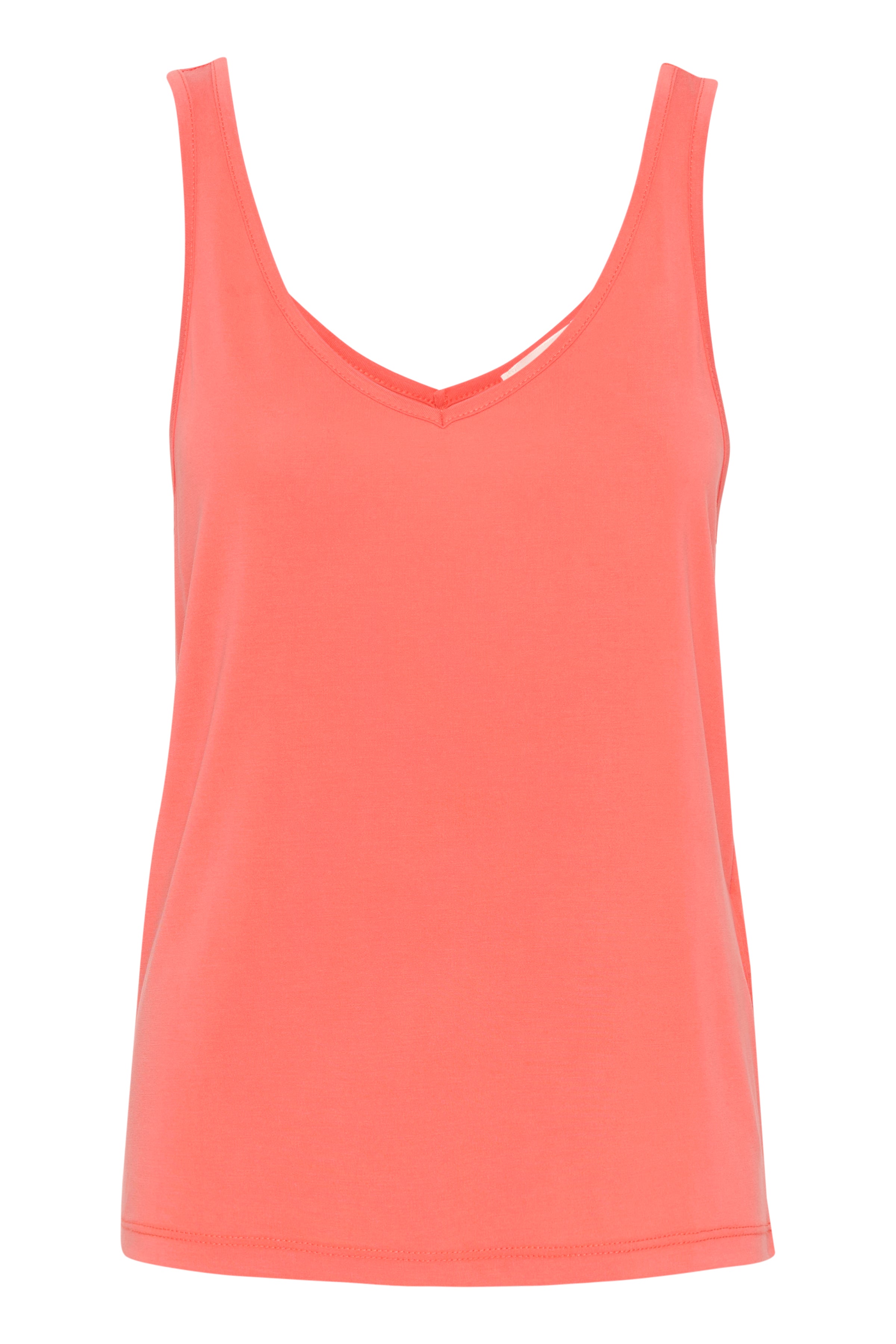 Soaked Columbine Tank Top, Coral