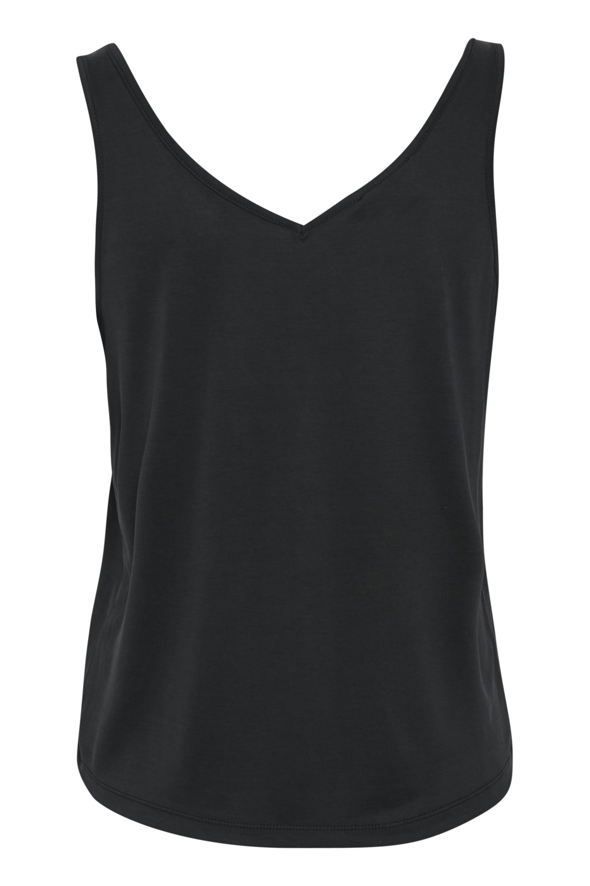 Soaked Columbine Tank Top, Black