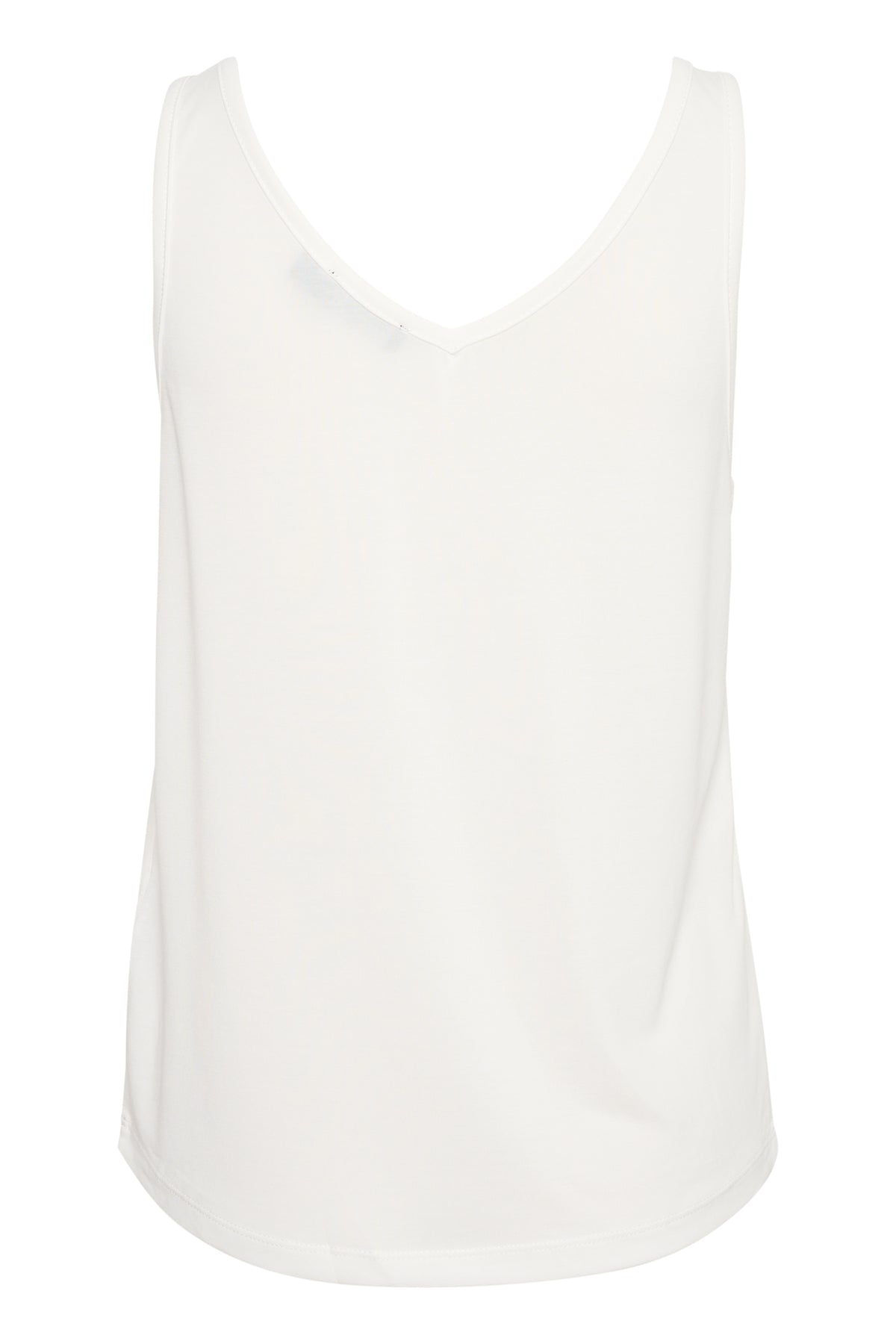 Soaked Columbine Tank Top, White