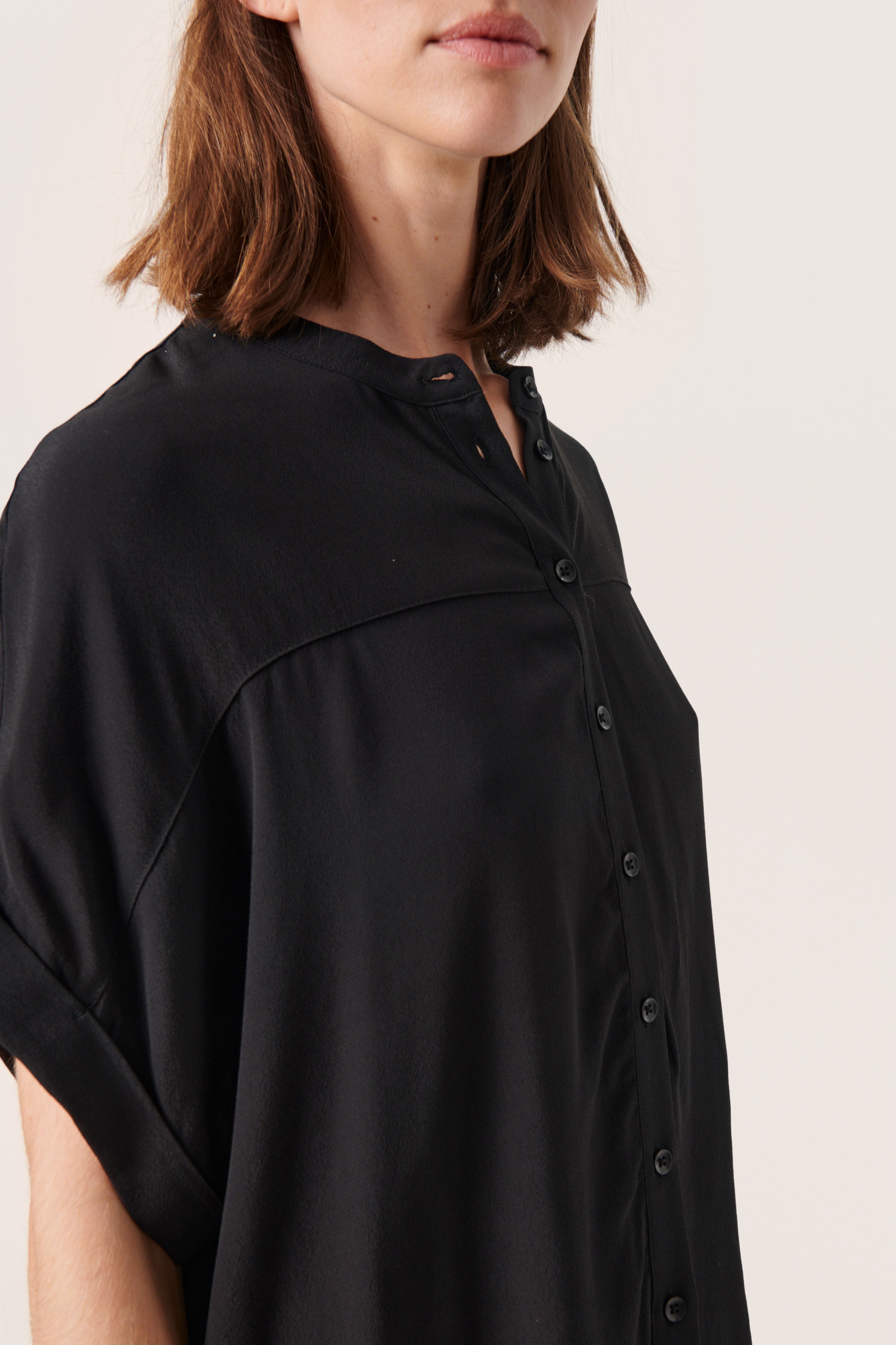 Soaked Helia Shirt, Black