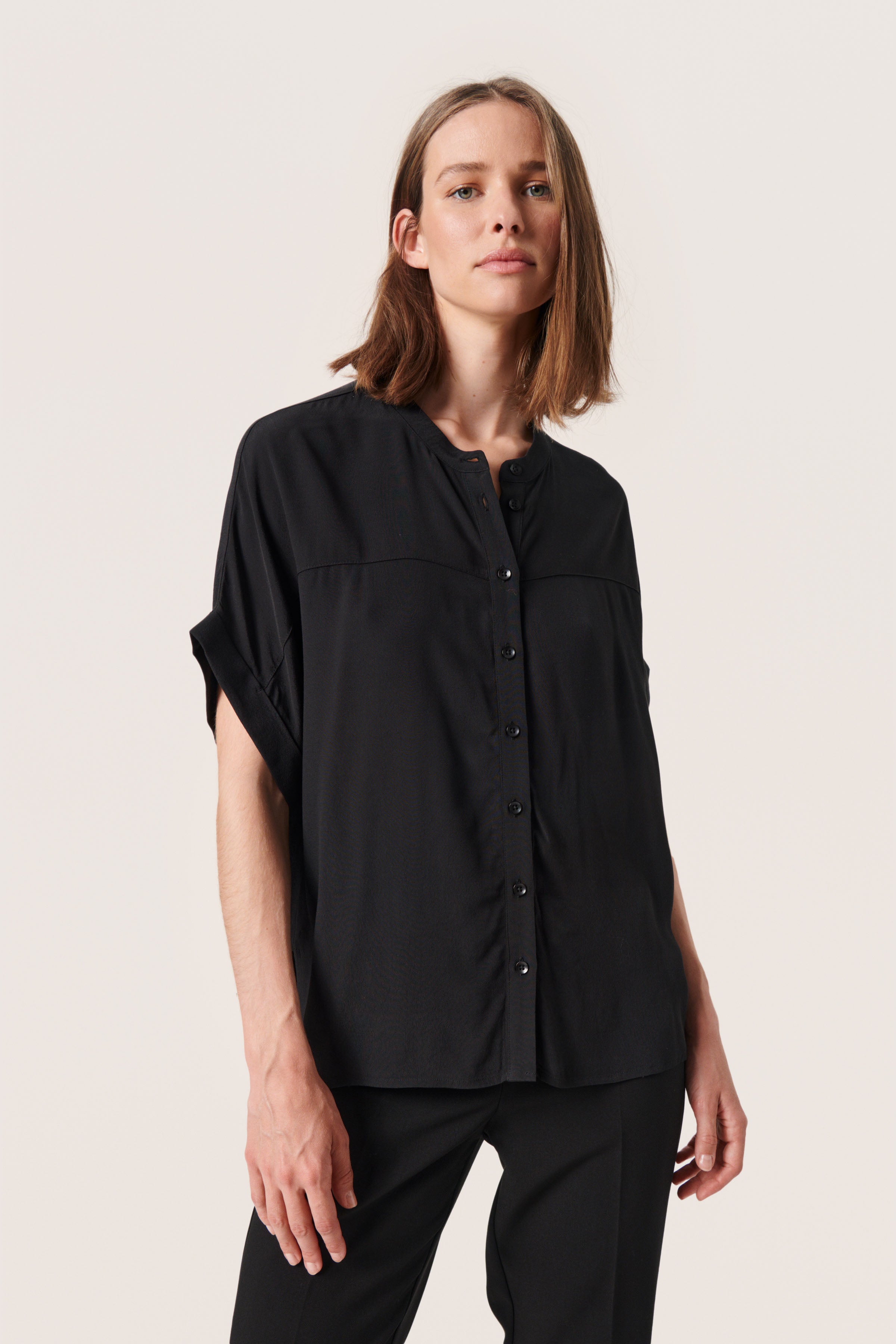 Soaked Helia Shirt, Black