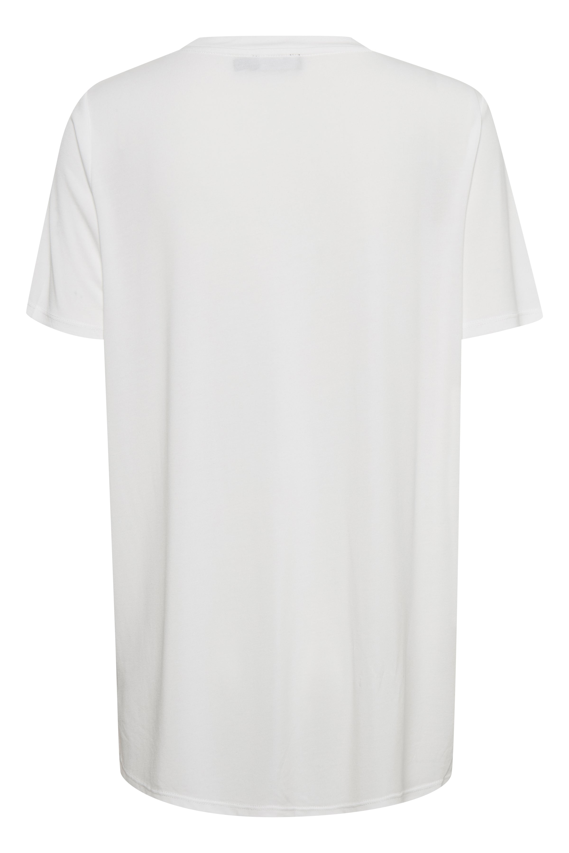 Soaked Columbine Oversize V neck tee, White