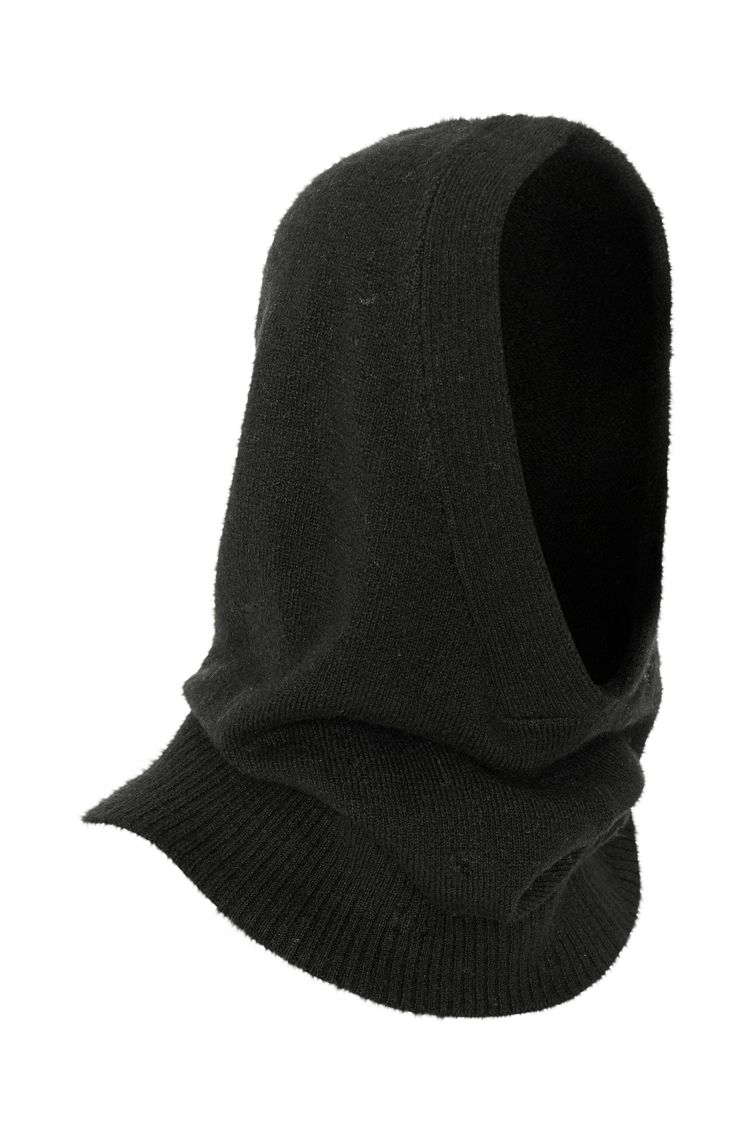 Soaked Rakel Hood, Black
