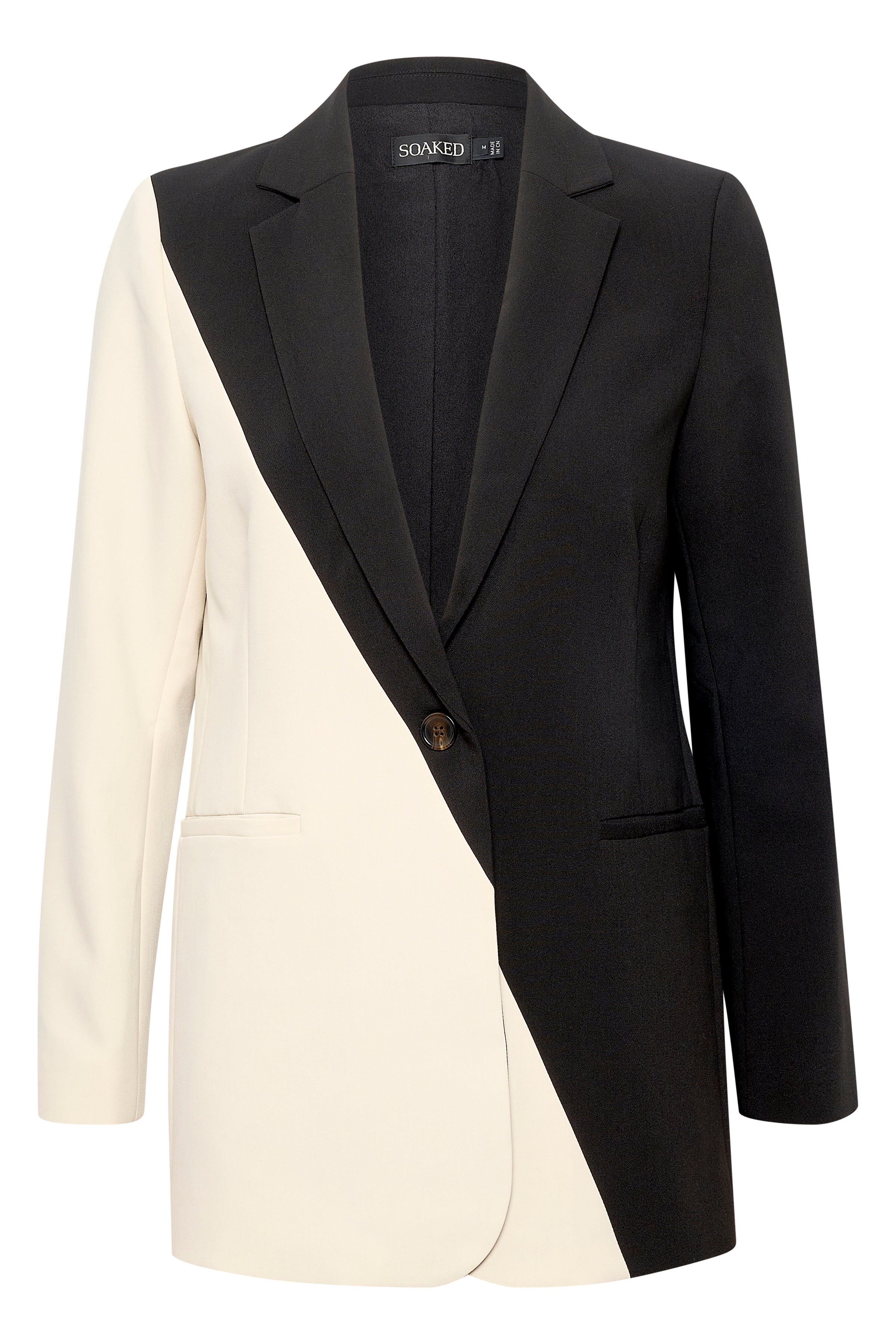 Soaked Corinne Block Blazer