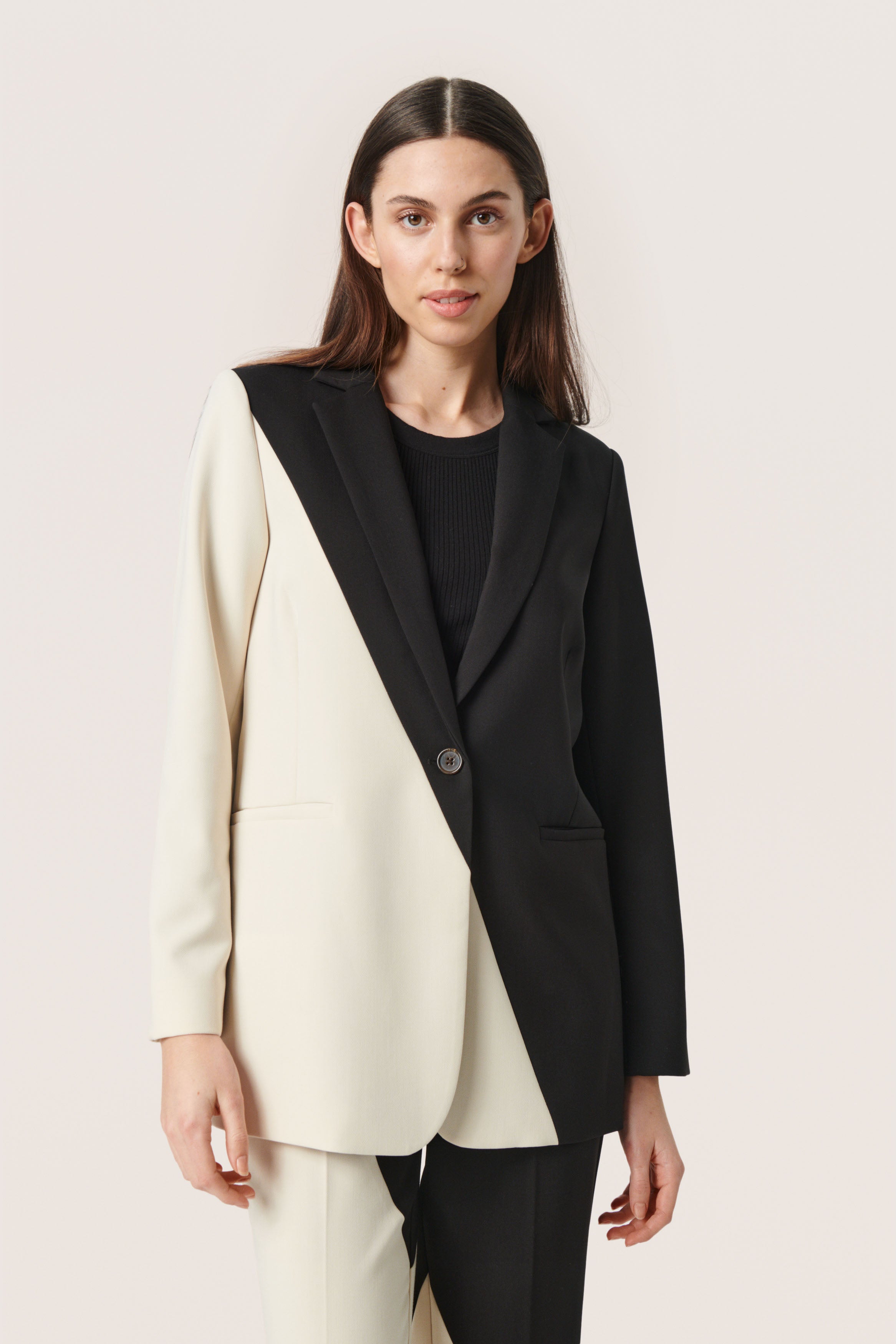 Soaked Corinne Block Blazer