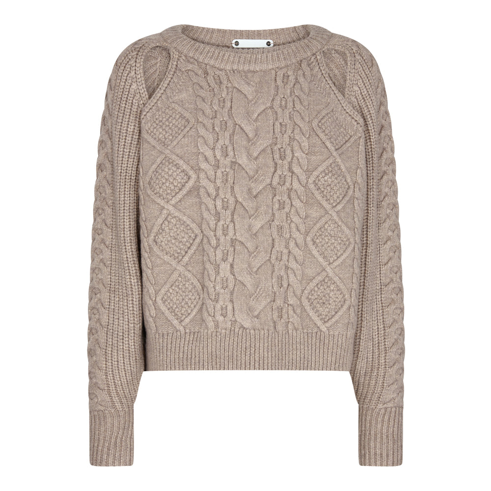 Co'couture RowCC Cable Knit, Champagne