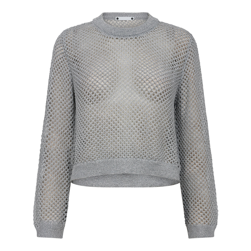 Co'couture AlvinCC Net Knit, Silver