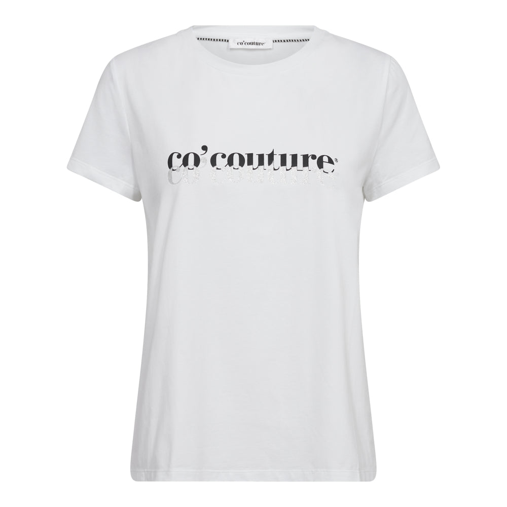 Co'couture GlitterCC Logo Tee