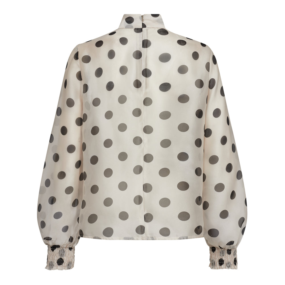Co'couture DrewCC Dot Tie Blouse