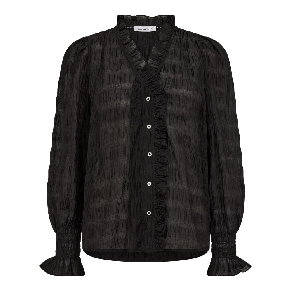 Co'couture StructureCC Line Frill Shirt
