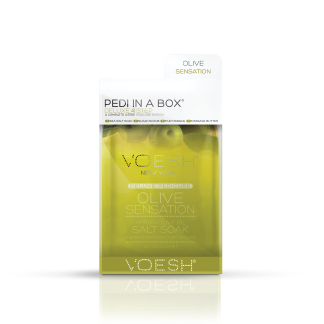 Voesh Pedi in a box, Olive Sensation