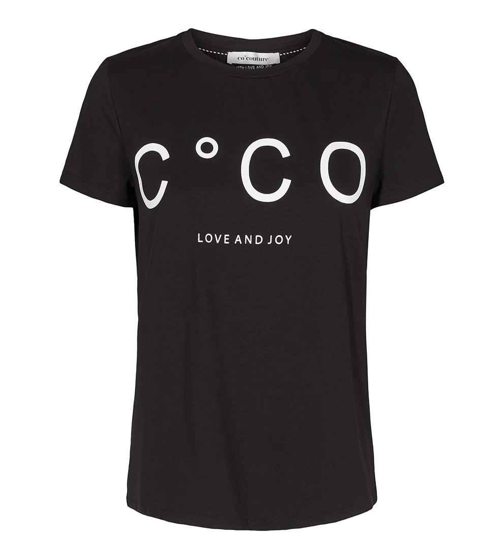 Co'couture CoCocc Signature Tee, Black