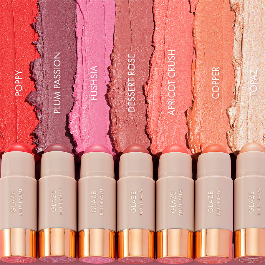 Bellamianta Glaze Blush Balm, Abricot Crush