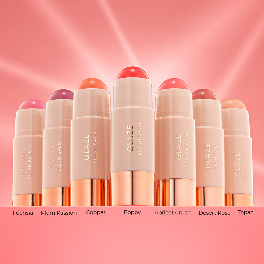 Bellamianta Glaze Blush Balm, Abricot Crush