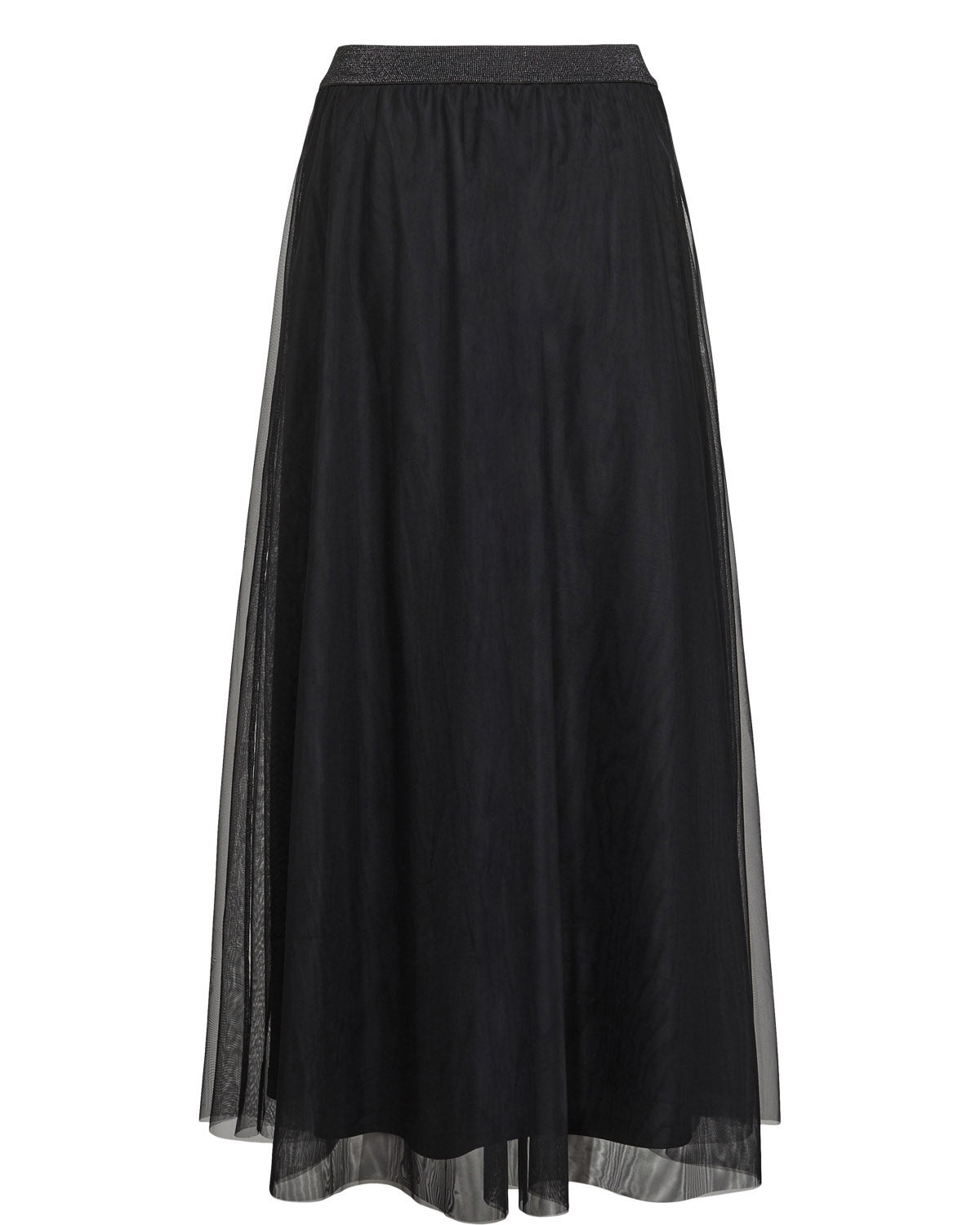 Nümph Nuea Maxi Skirt, Black