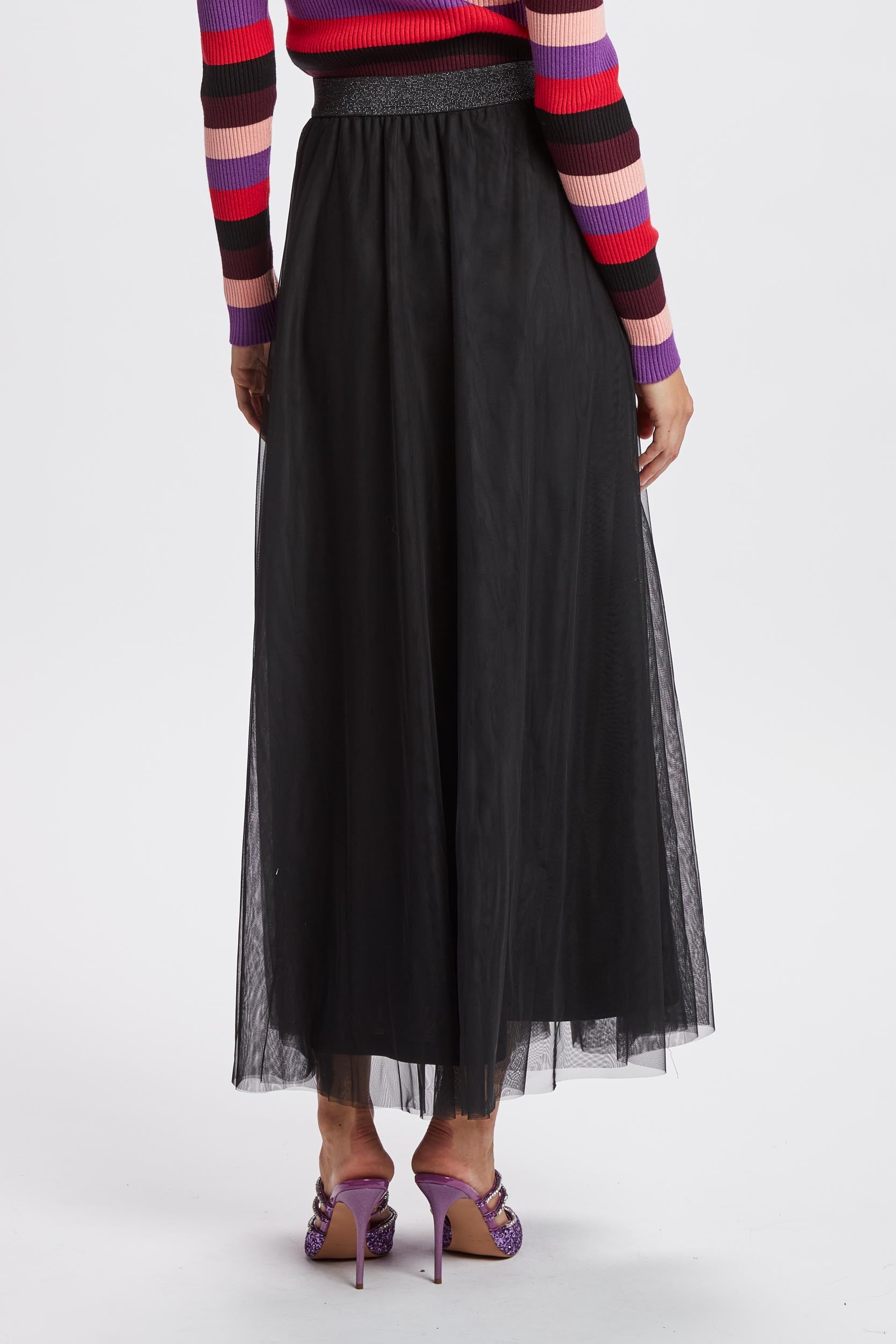 Nümph Nuea Maxi Skirt, Black