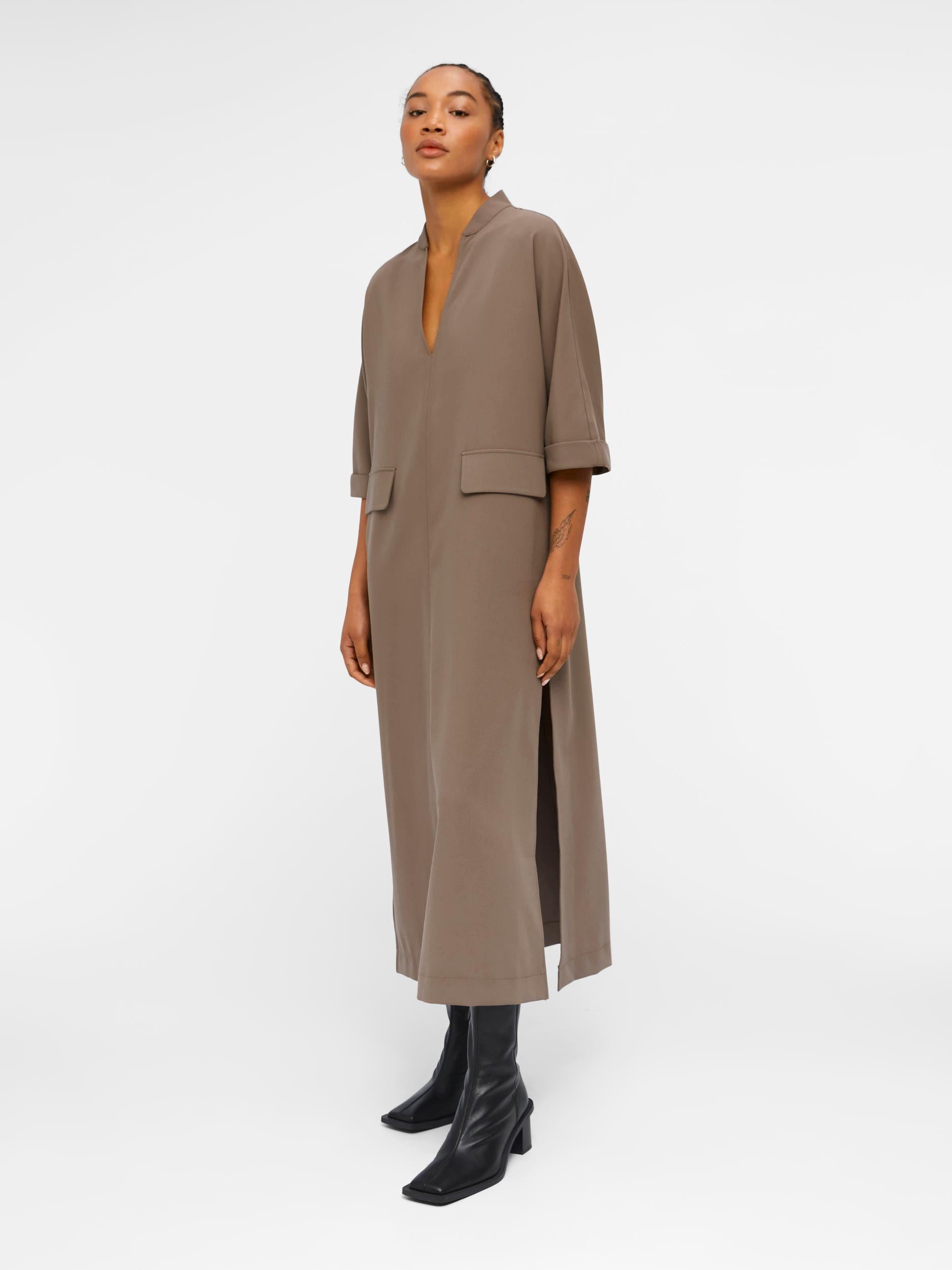 Object Flow Midi Dress, Fossil