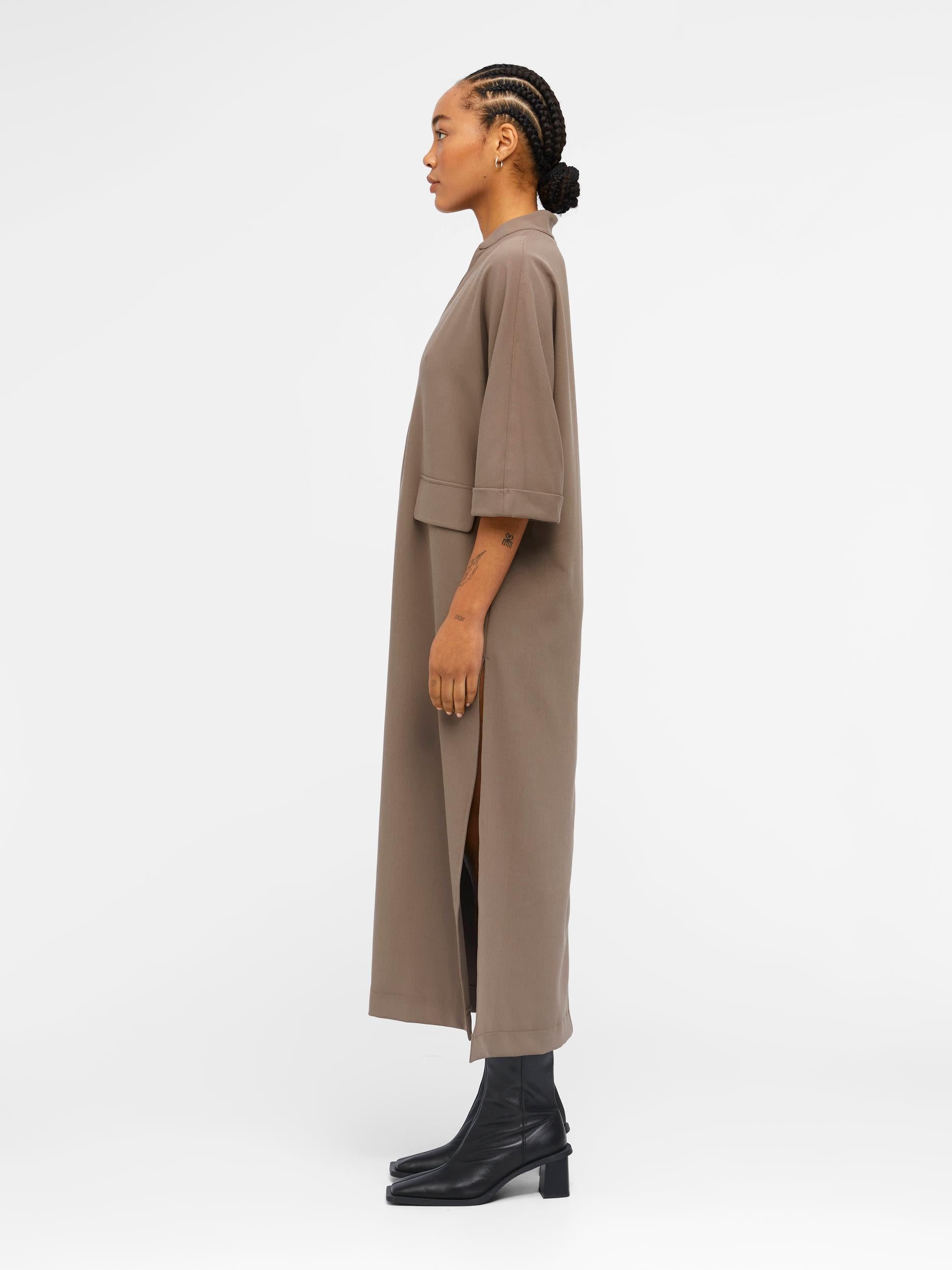 Object Flow Midi Dress, Fossil