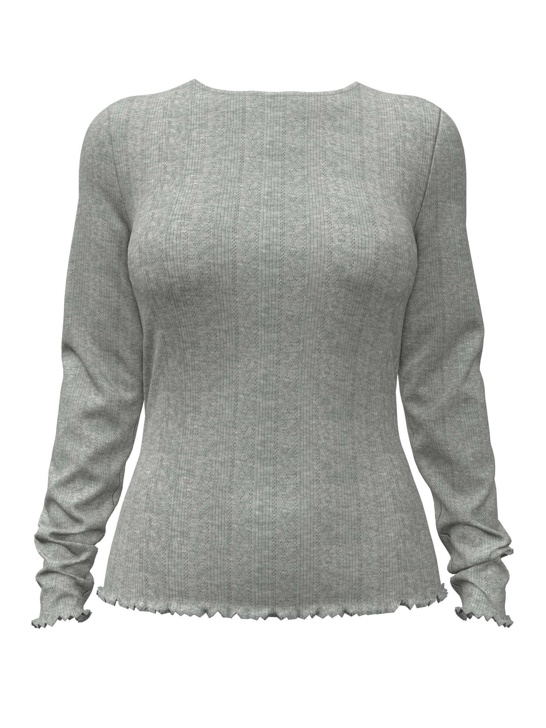 Object Amalie Top, Medium Grey