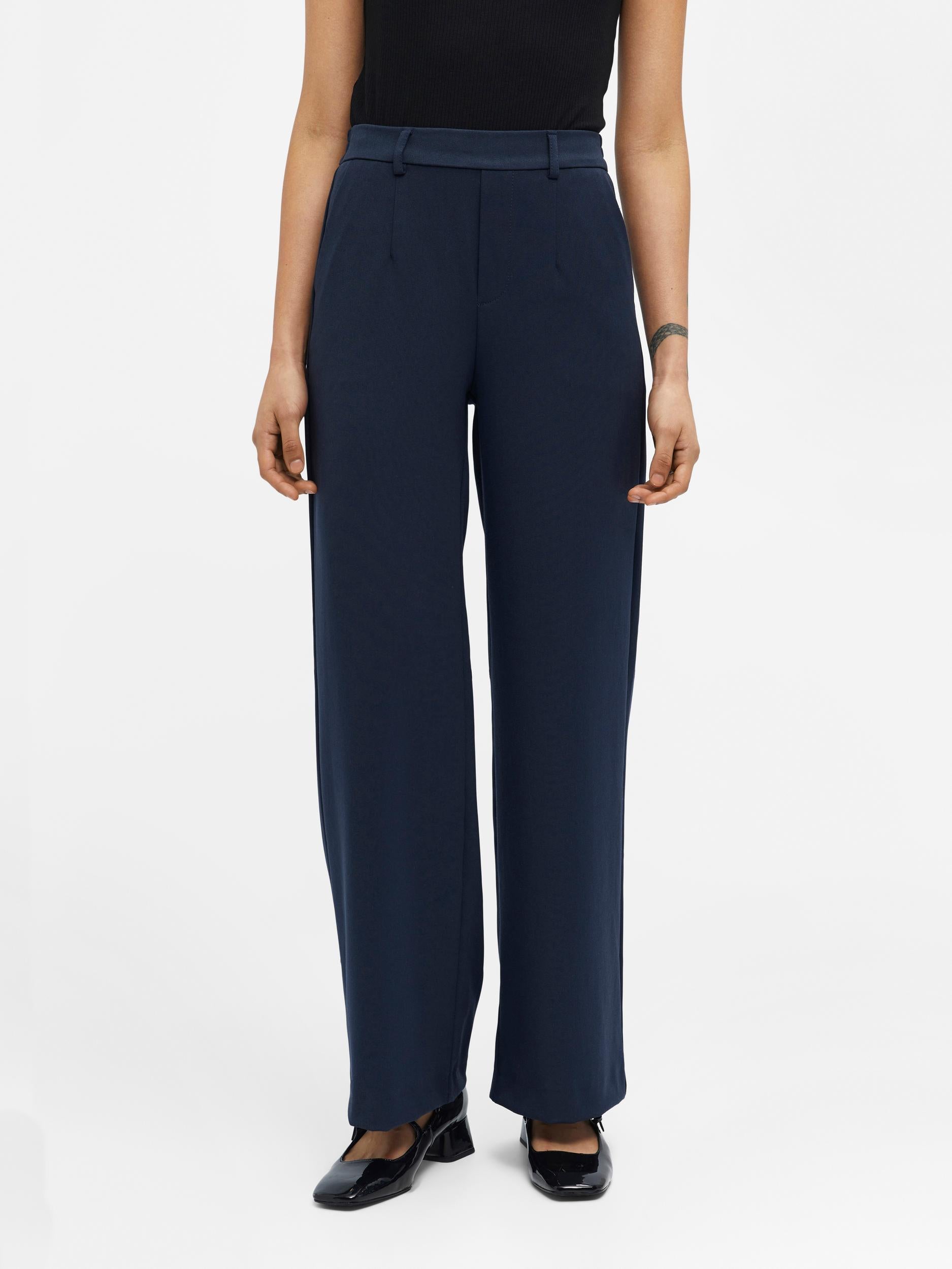 Object Lisa wide pants, Navy