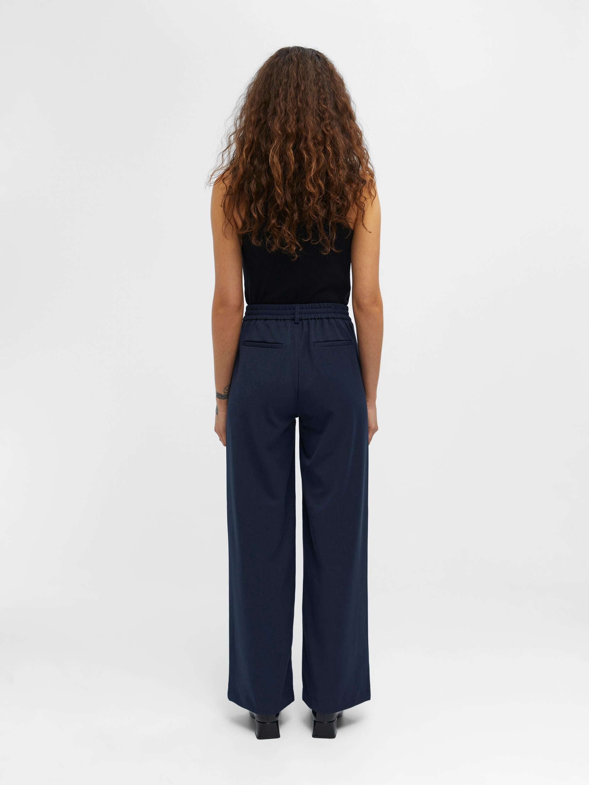 Object Lisa wide pants, Navy