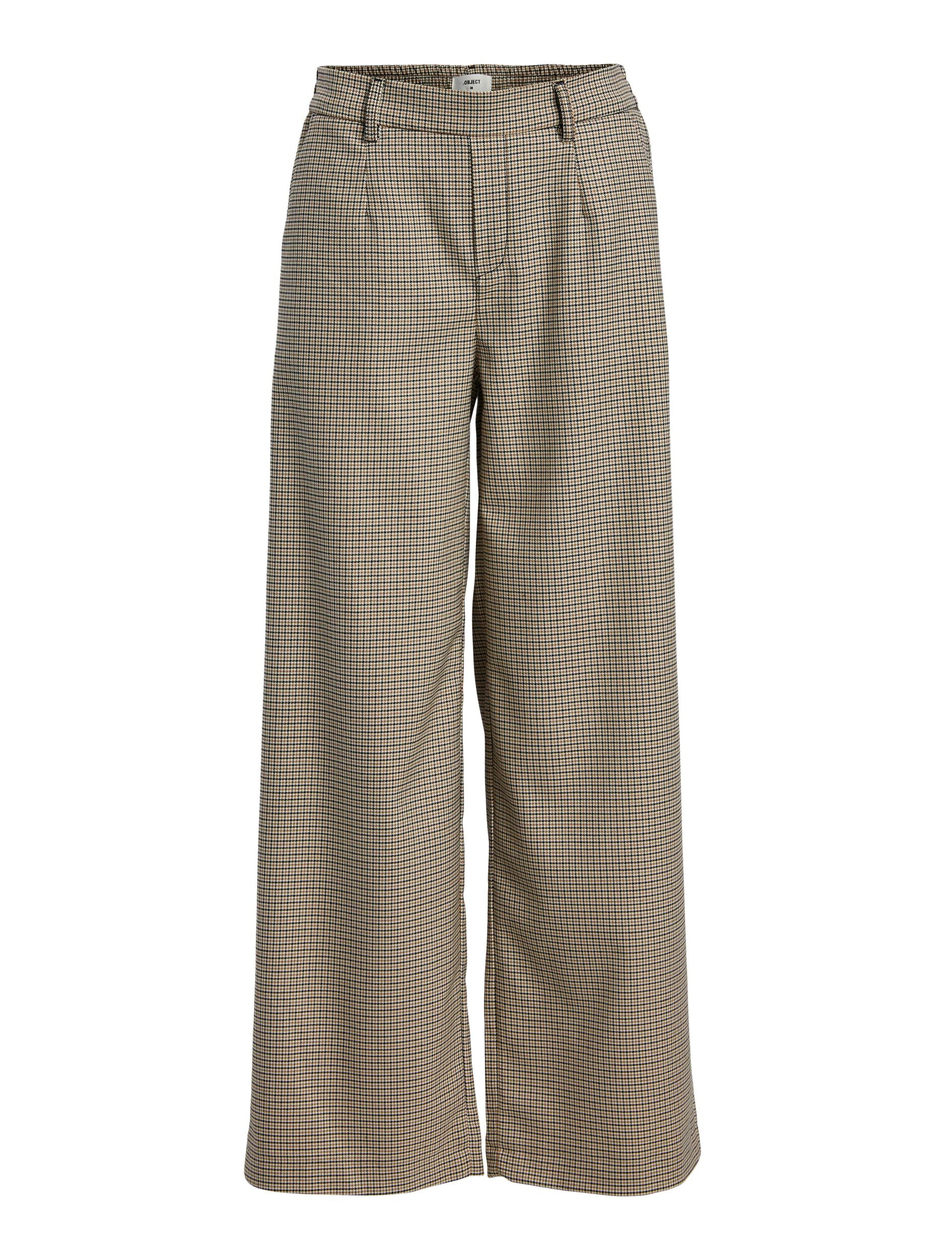 Object Lisa wide pants - check