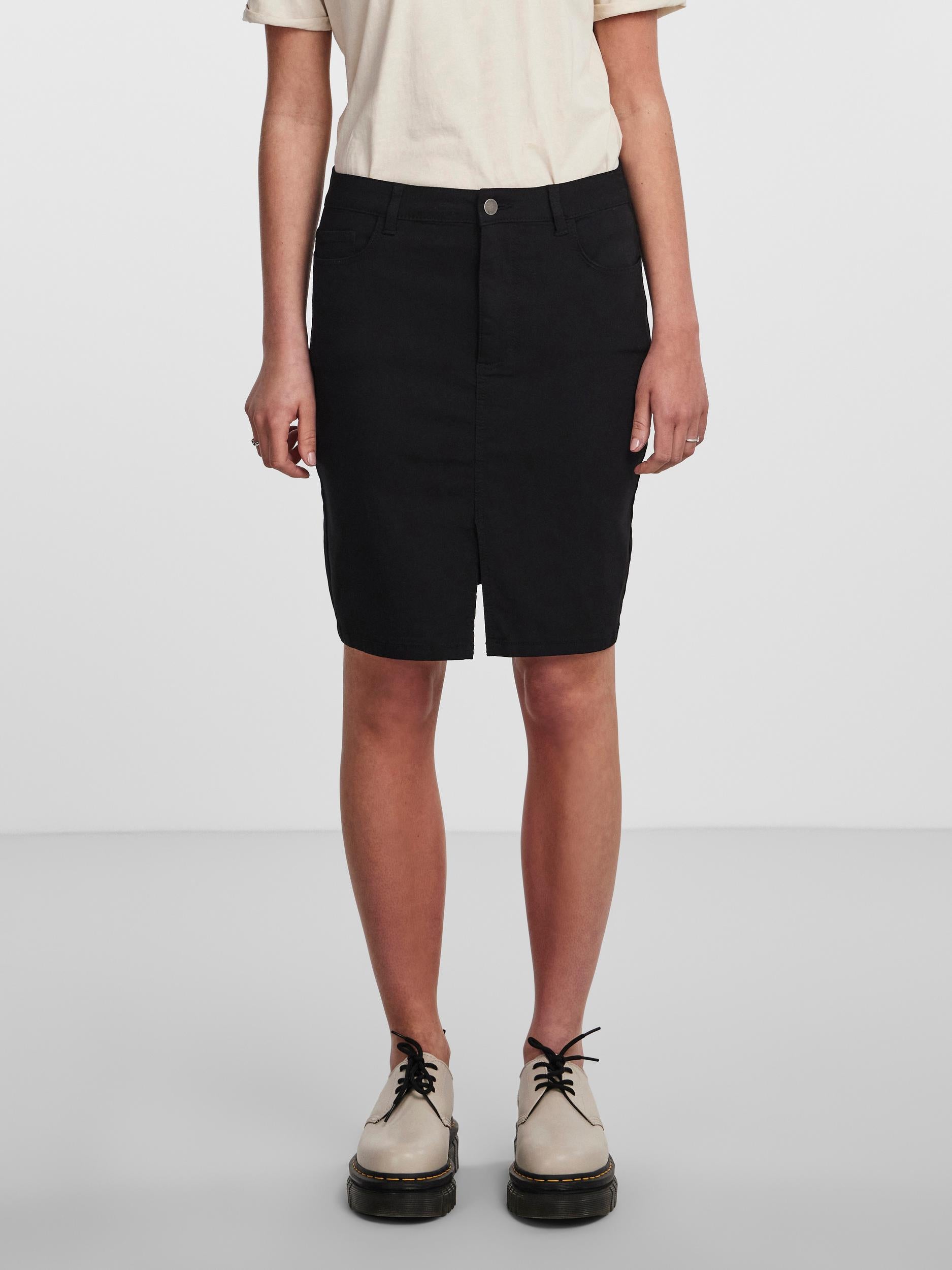 Pieces Skin Short Skirt