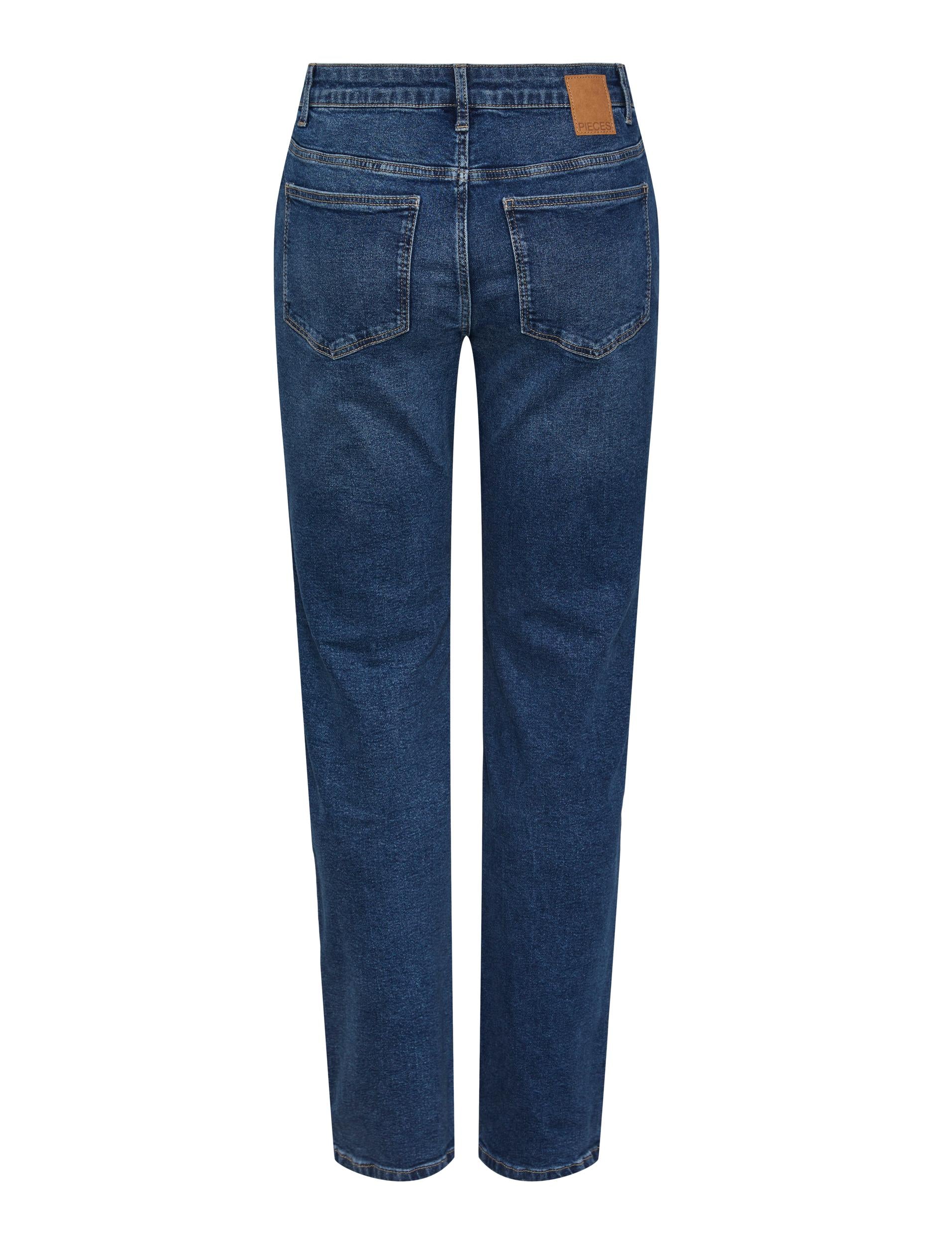 Pieces Kesia Midwaist Straight Jeans