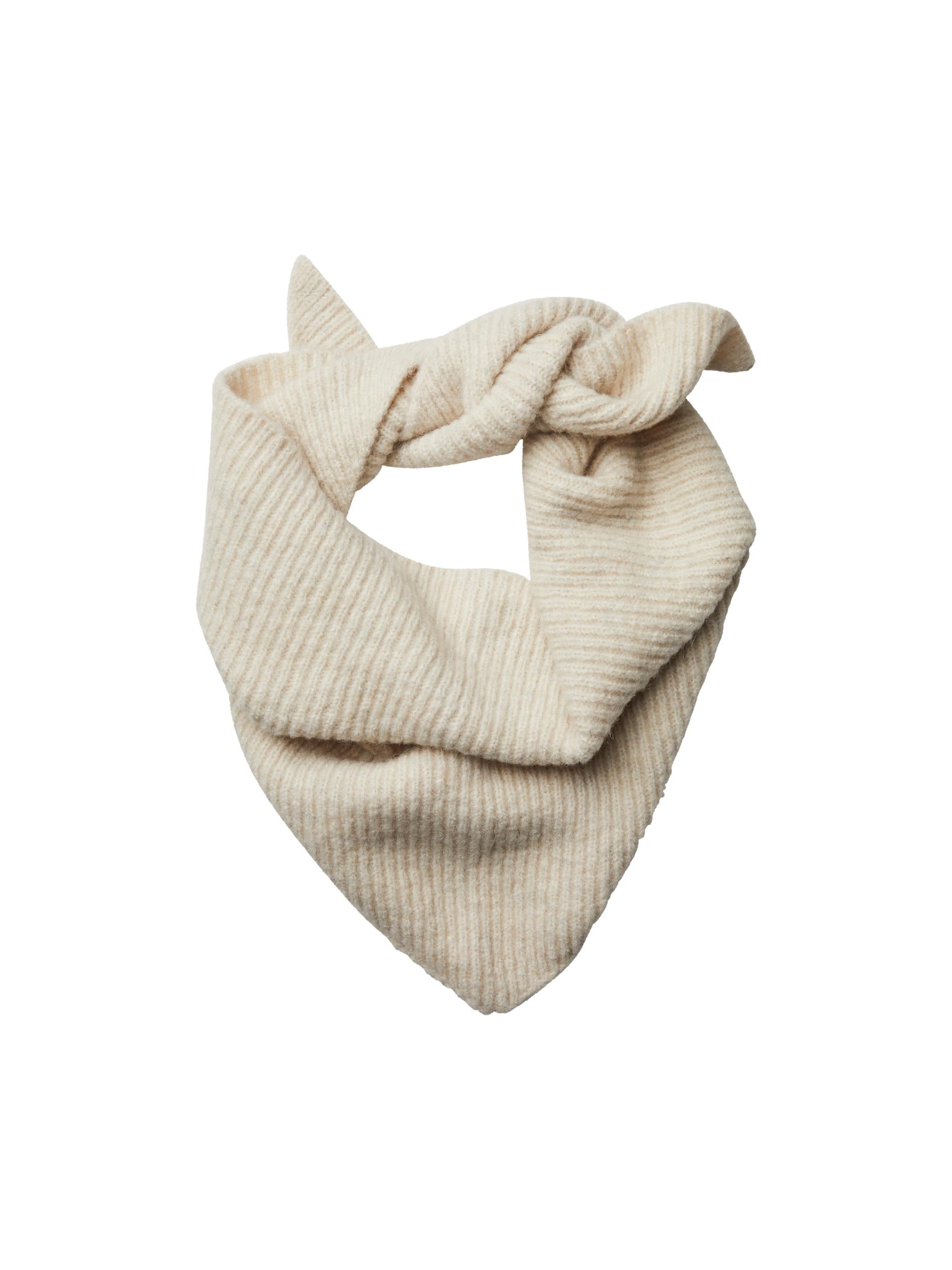 Pieces Jana Triangle Scarf, Beige