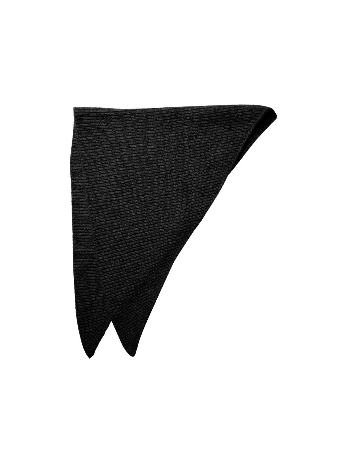 Pieces Jana Triangle Scarf, Black