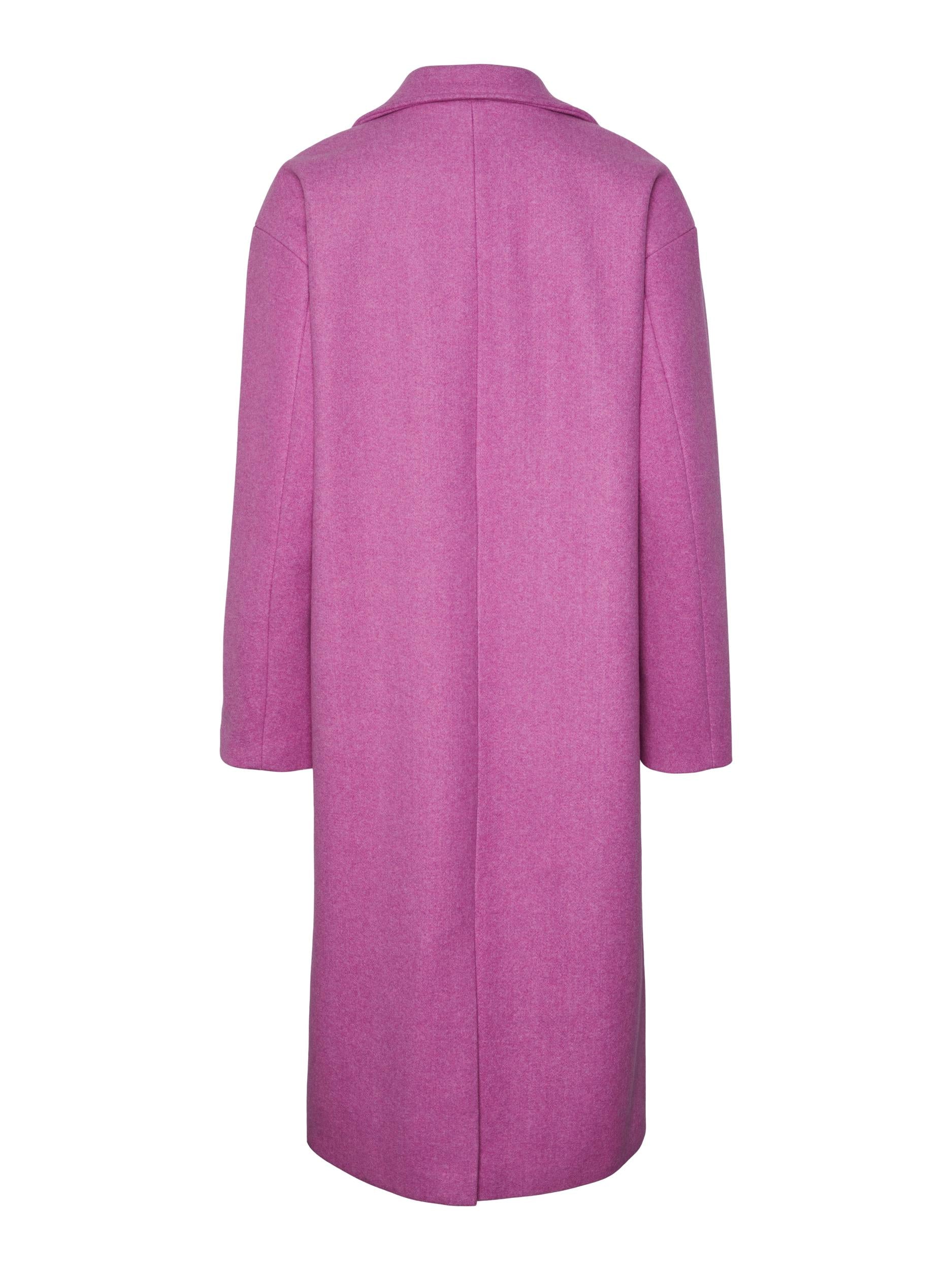 Pieces Jili Long Coat, Orchid