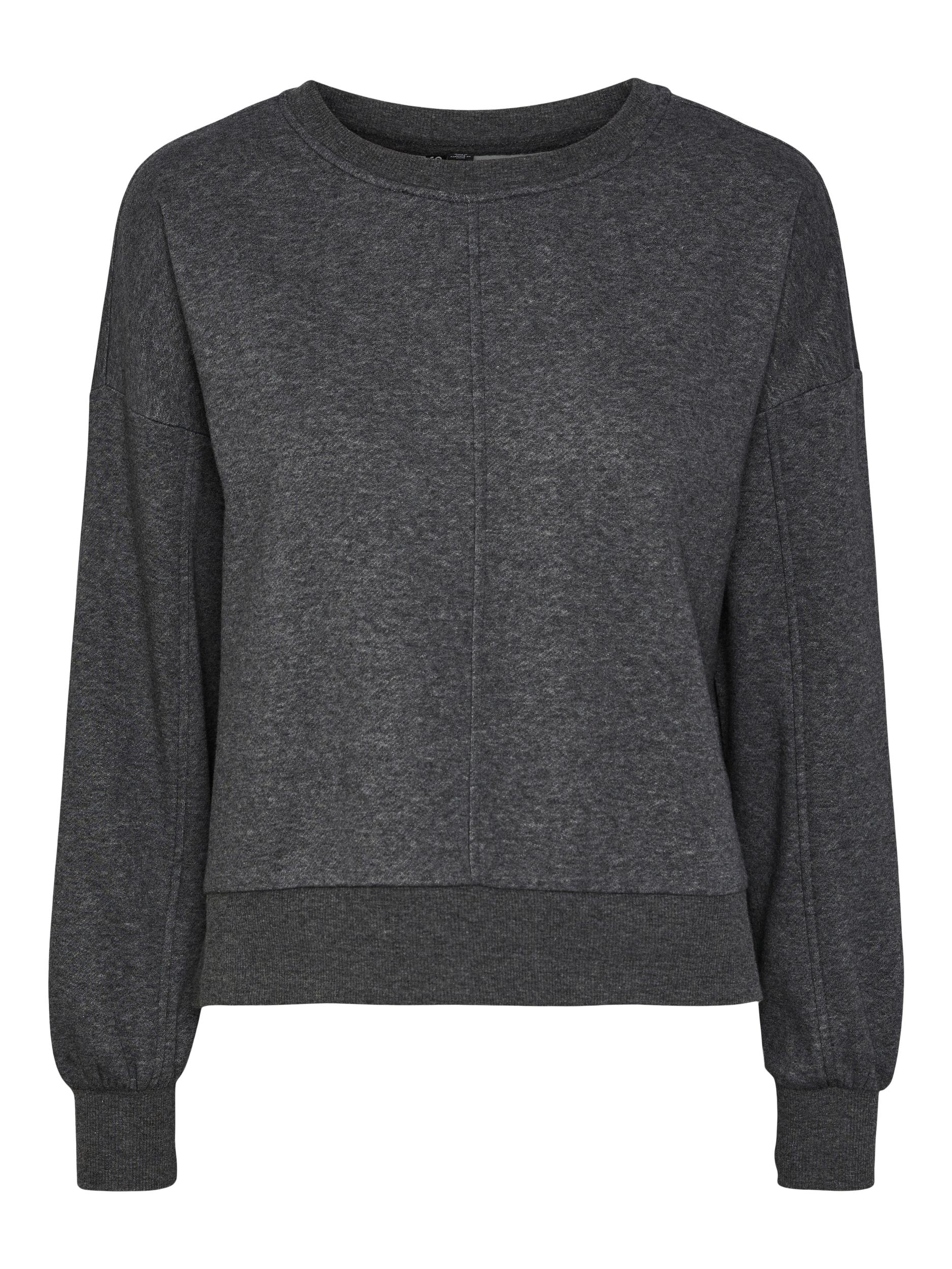 Pieces Sidse Sweat, Dark Grey