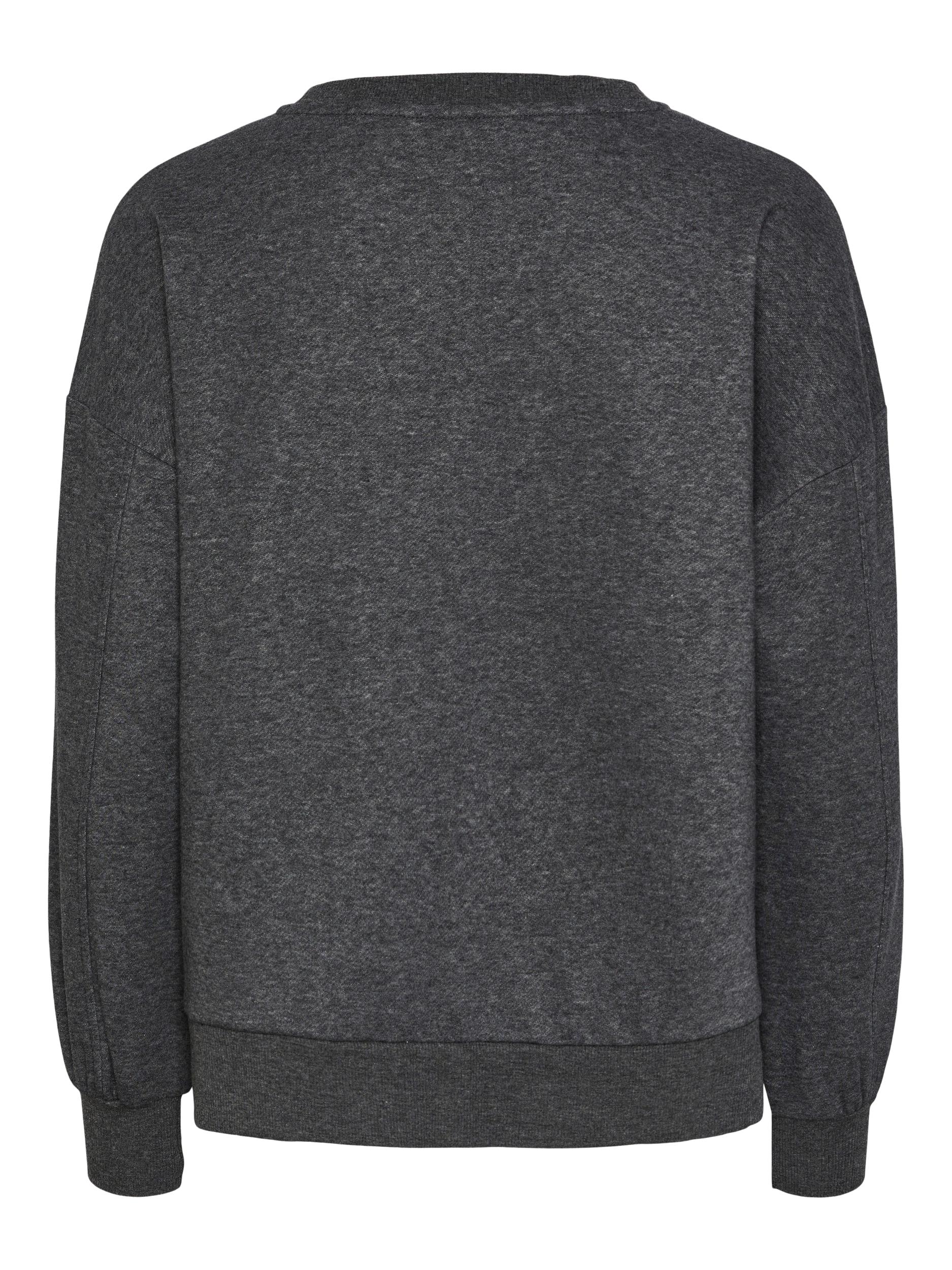 Pieces Sidse Sweat, Dark Grey