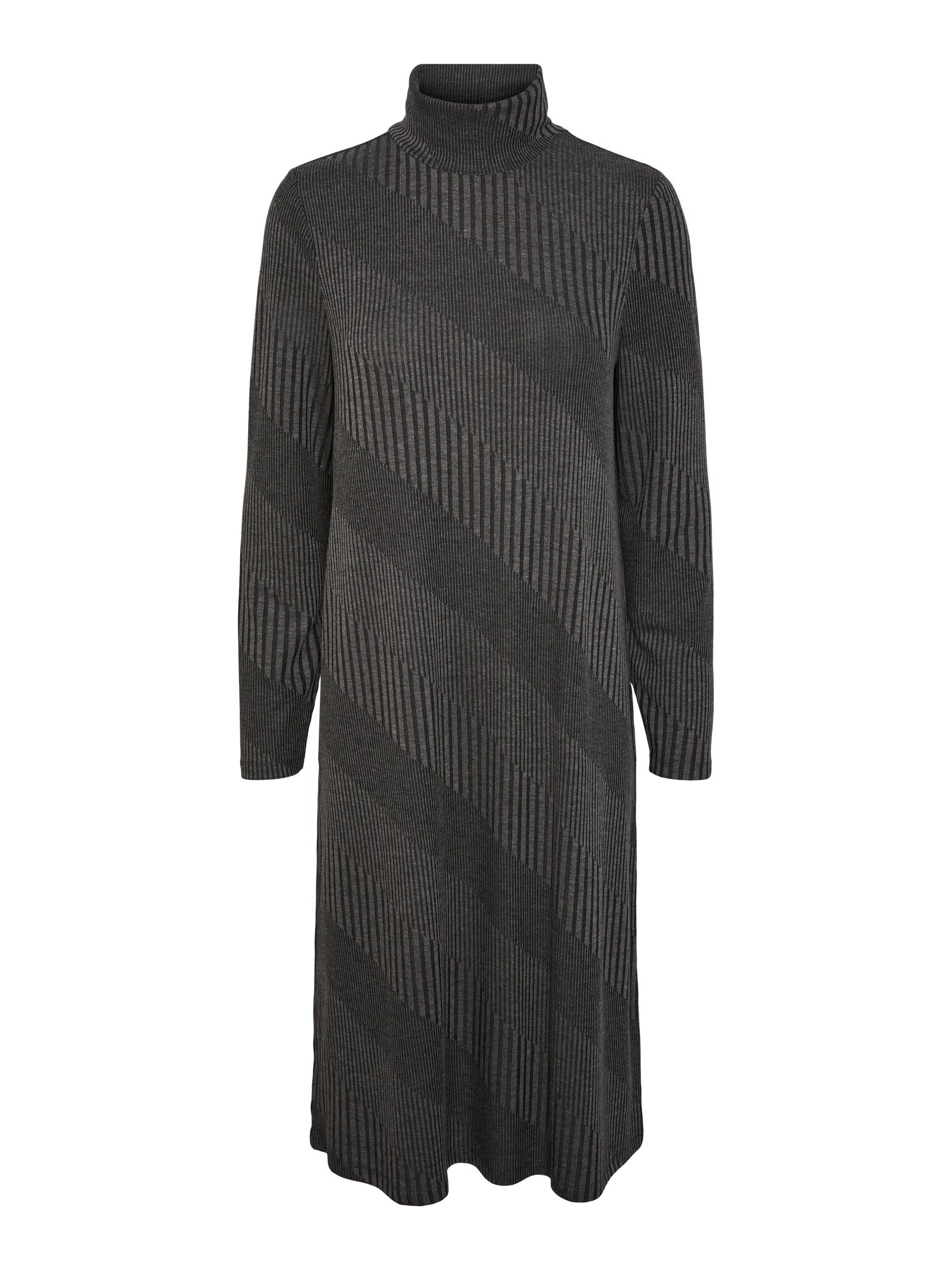Pieces Sara Roll Neck Midi Dress