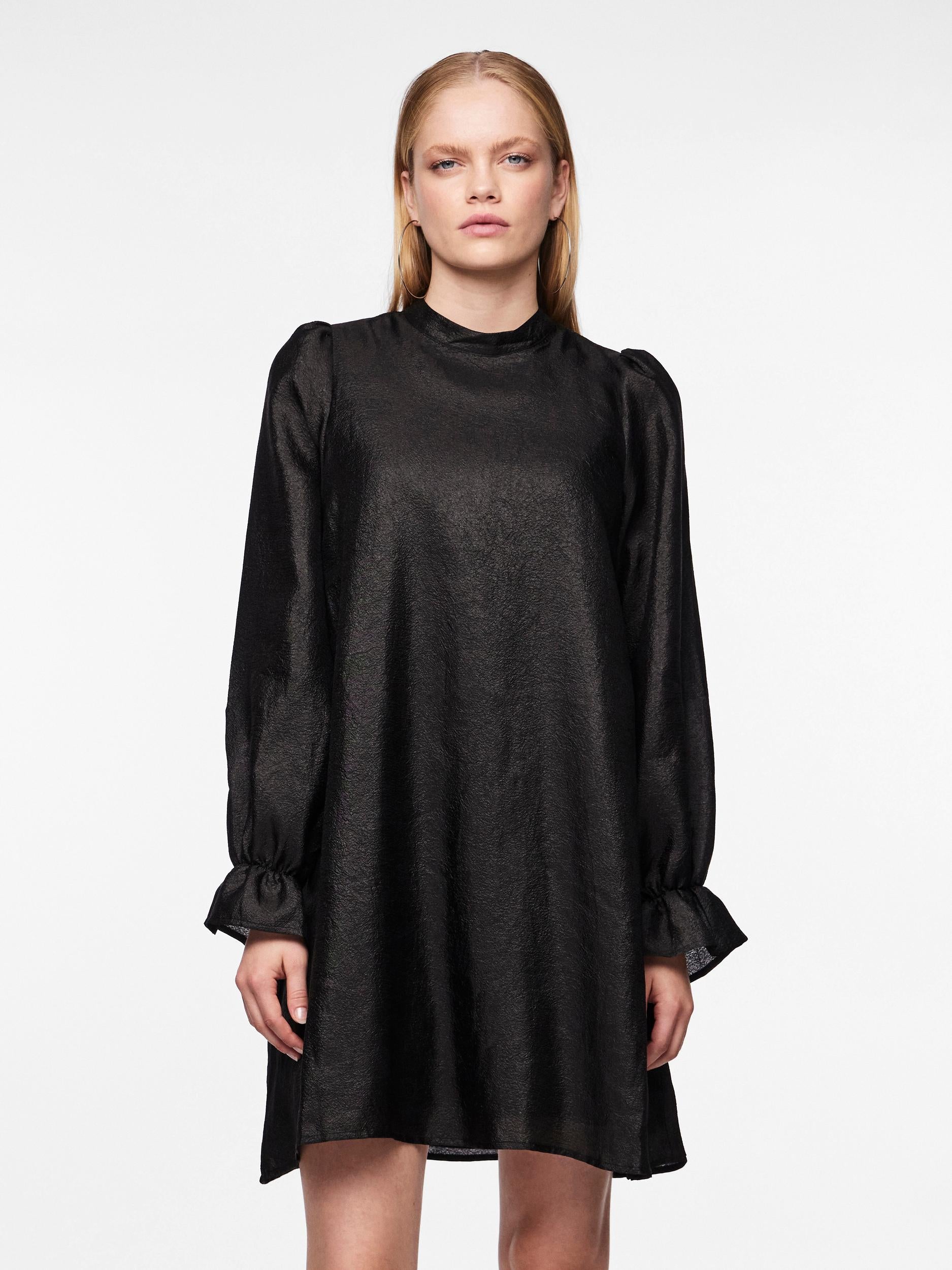 Pieces Mia Short Dress, Black