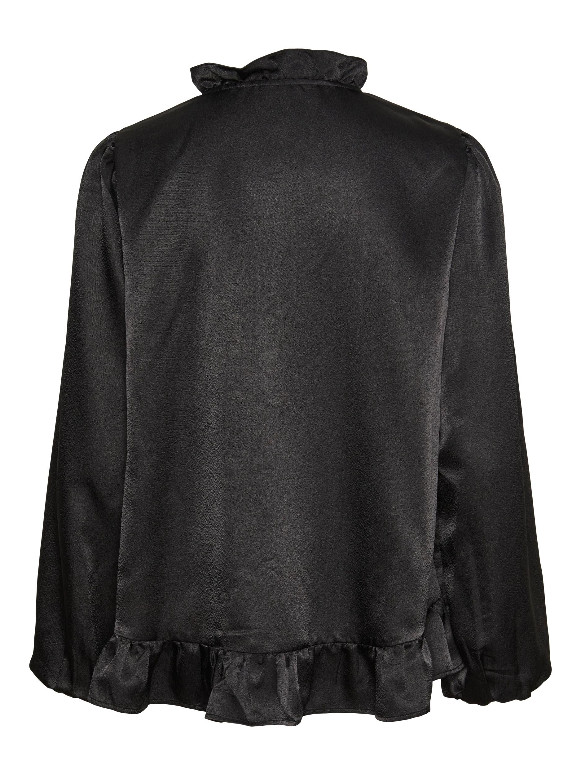 Pieces Nessa top, Black