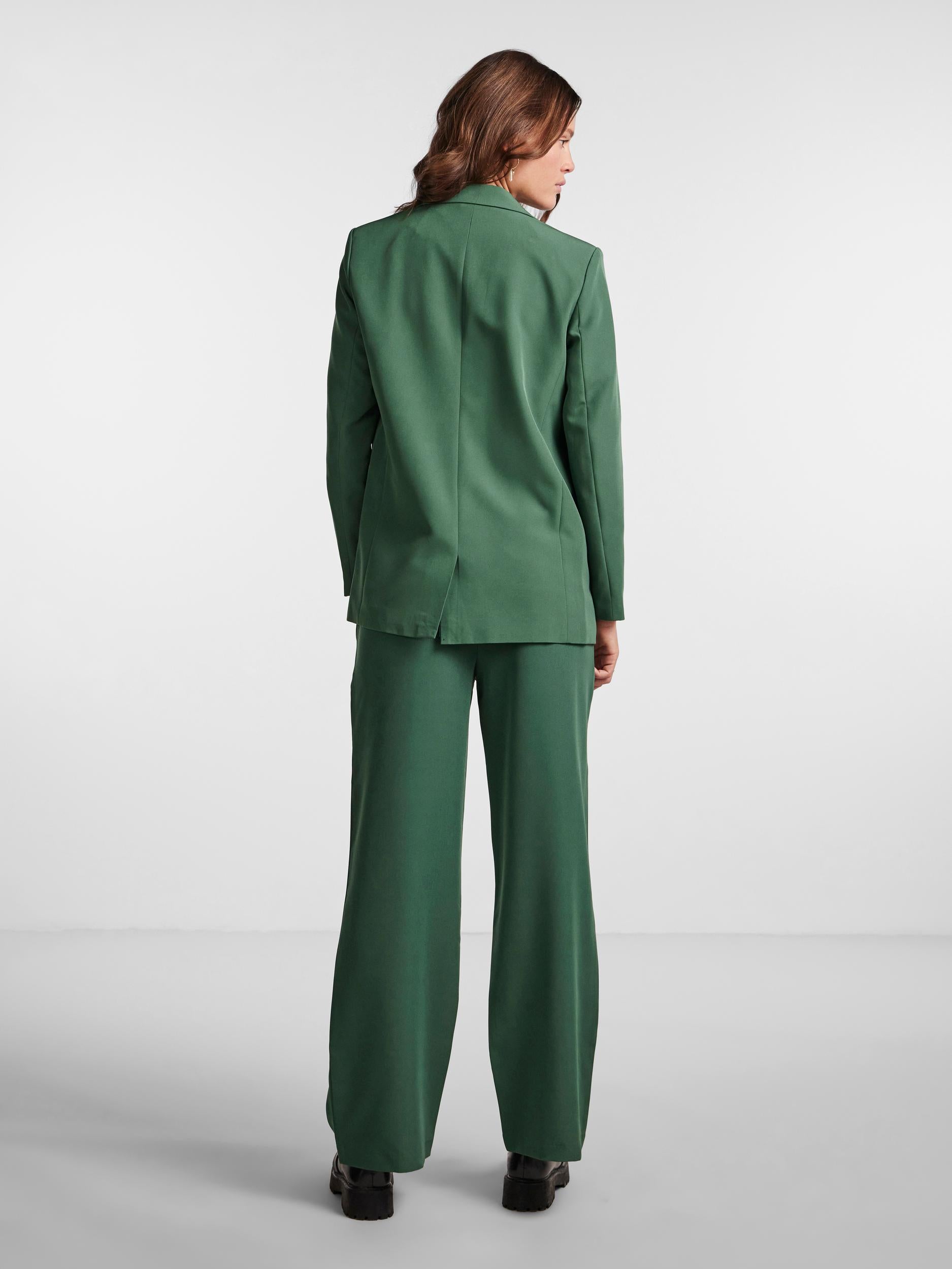 Pieces Bossy Blazer, Forrest Green